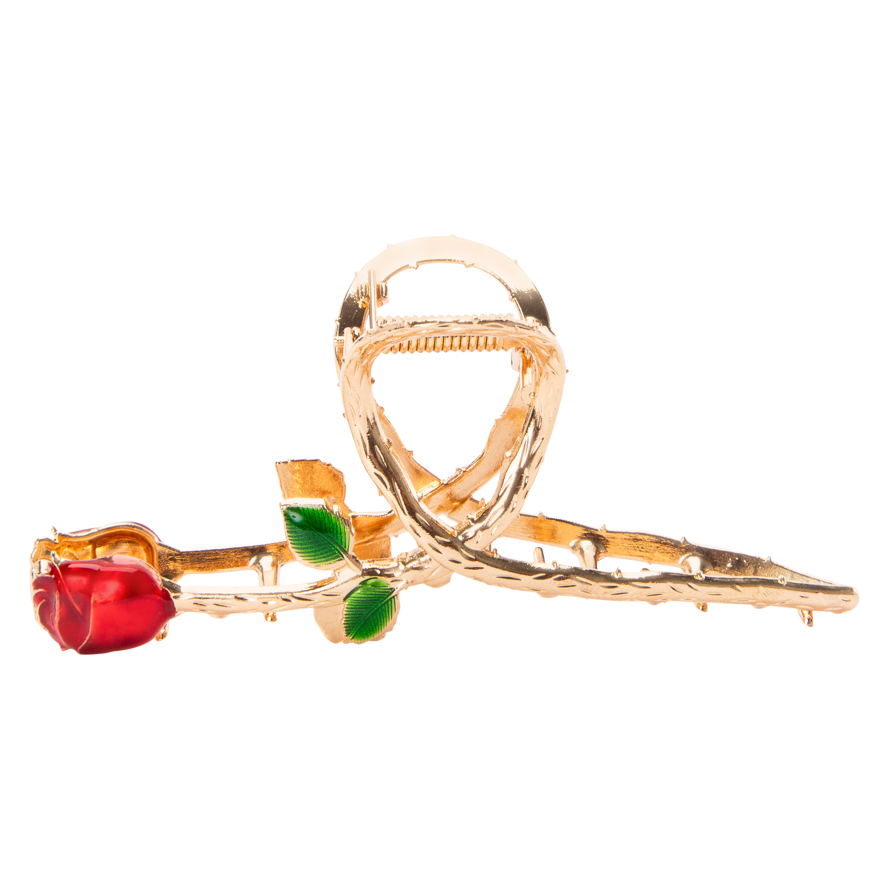 Rose Loop Claw Clip