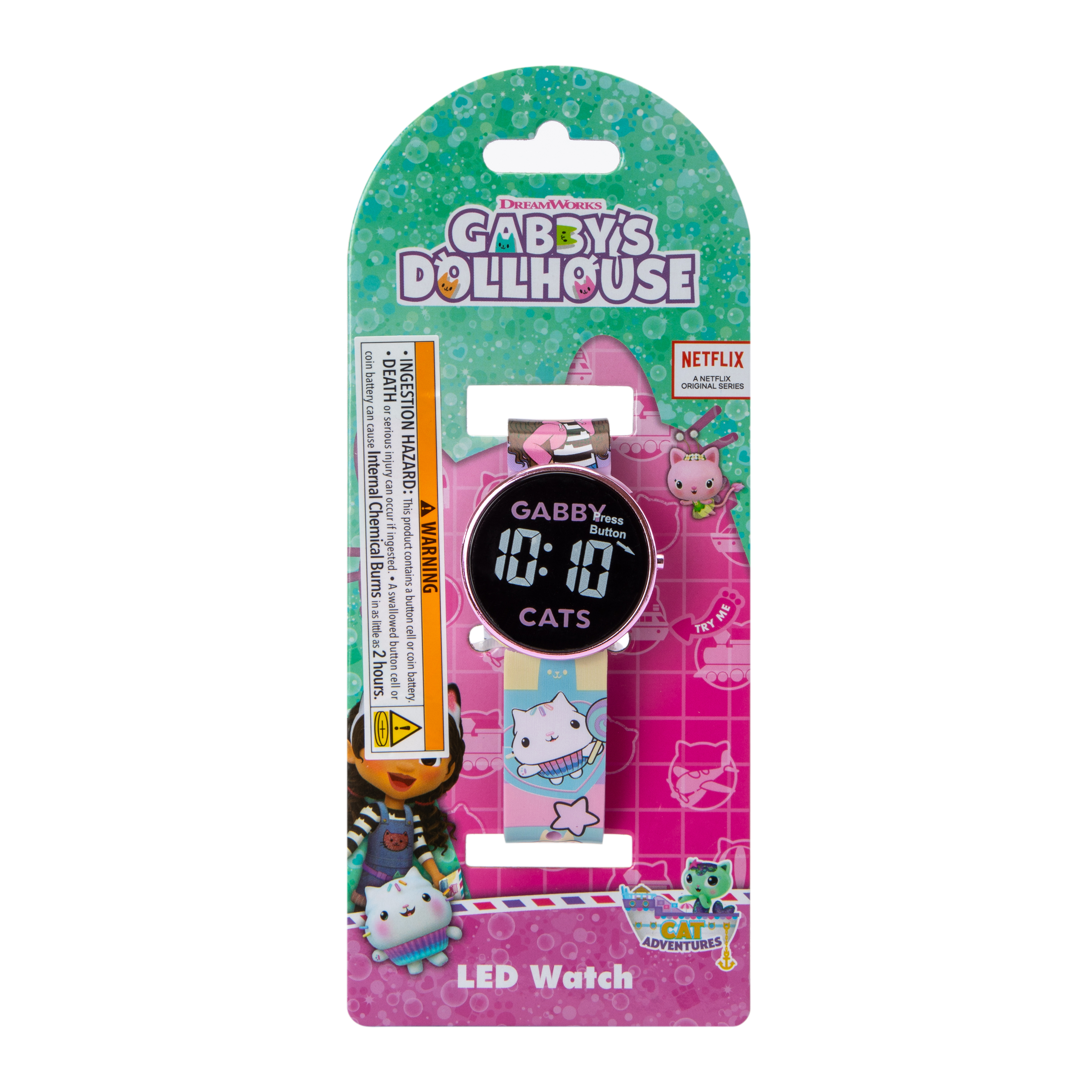 DreamWorks Gabby's Dollhouse LED Watch
