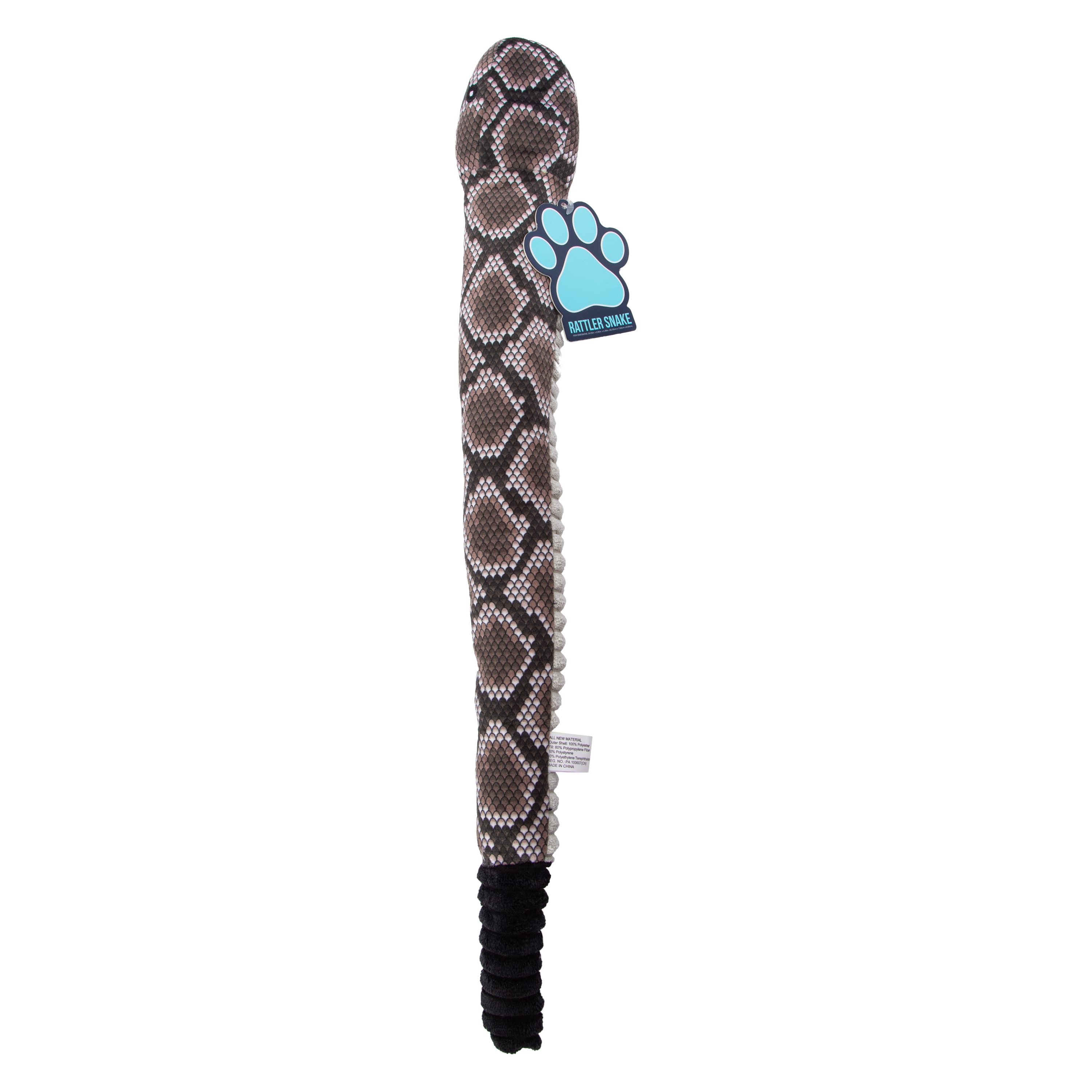 Rattler Snake Dog Toy 24in