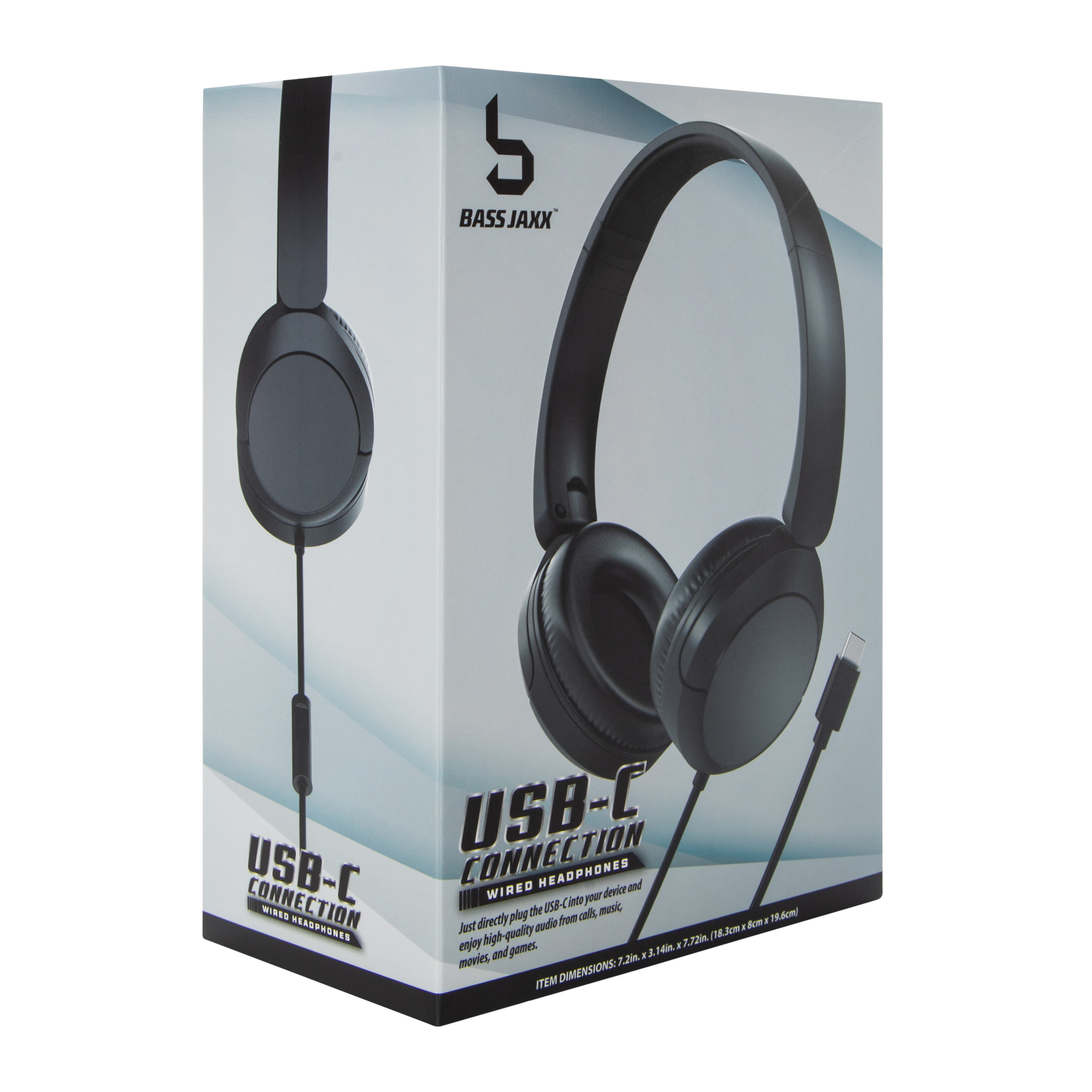 USB-C Connection Wired Headphones With Mic