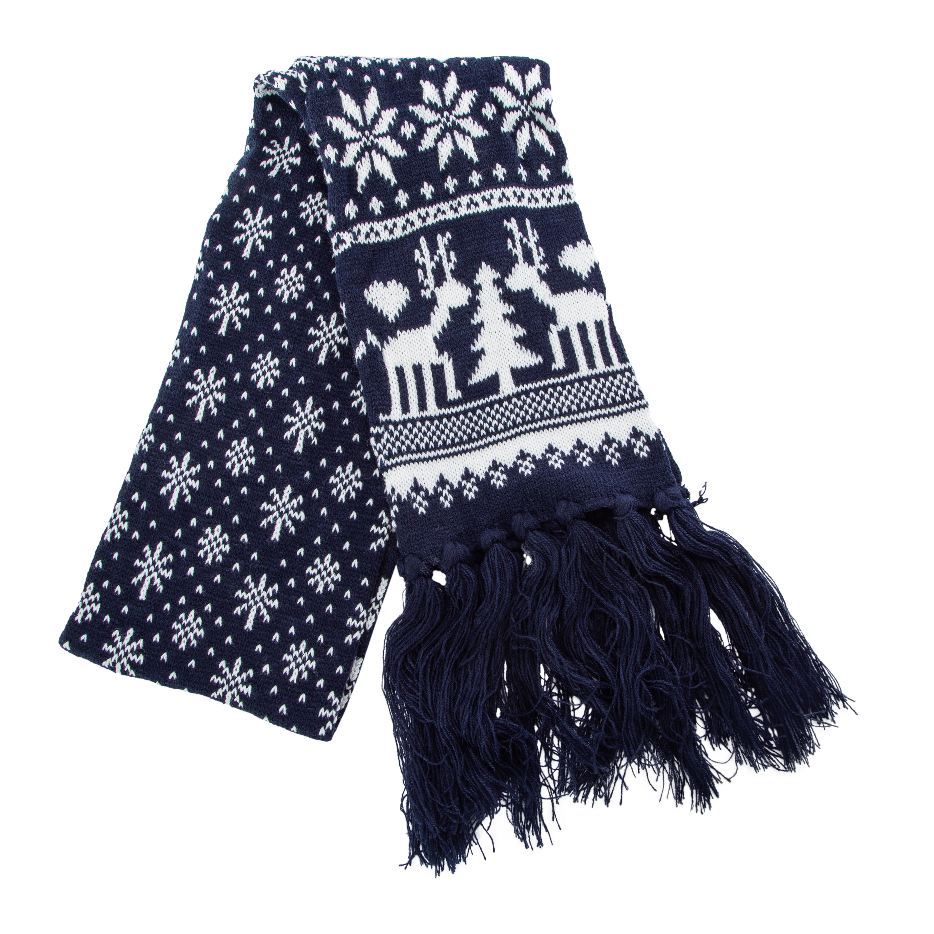 Fair Isle Winter Scarf