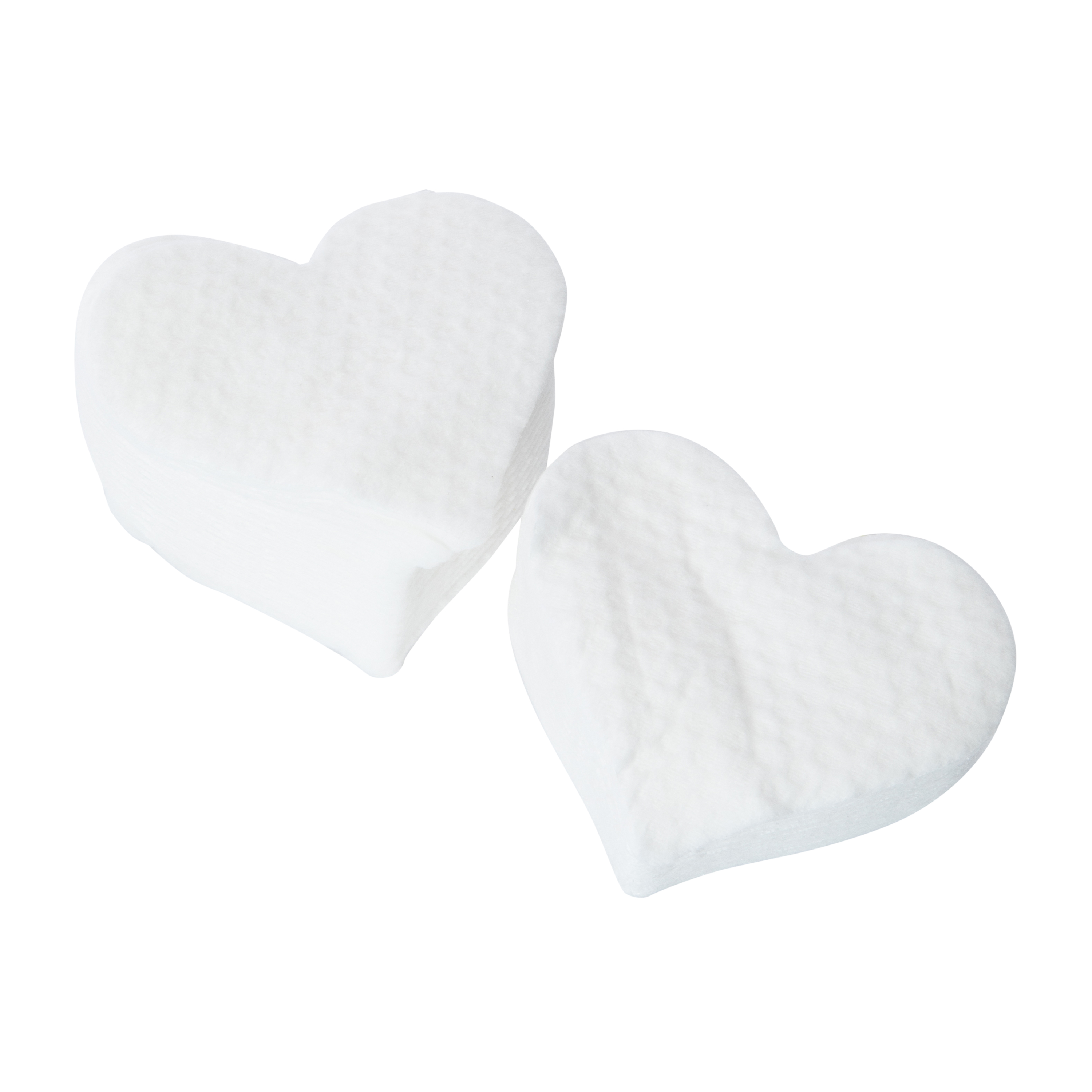 Simply Soft™ Heart-Shaped Cotton Pads 30-Count