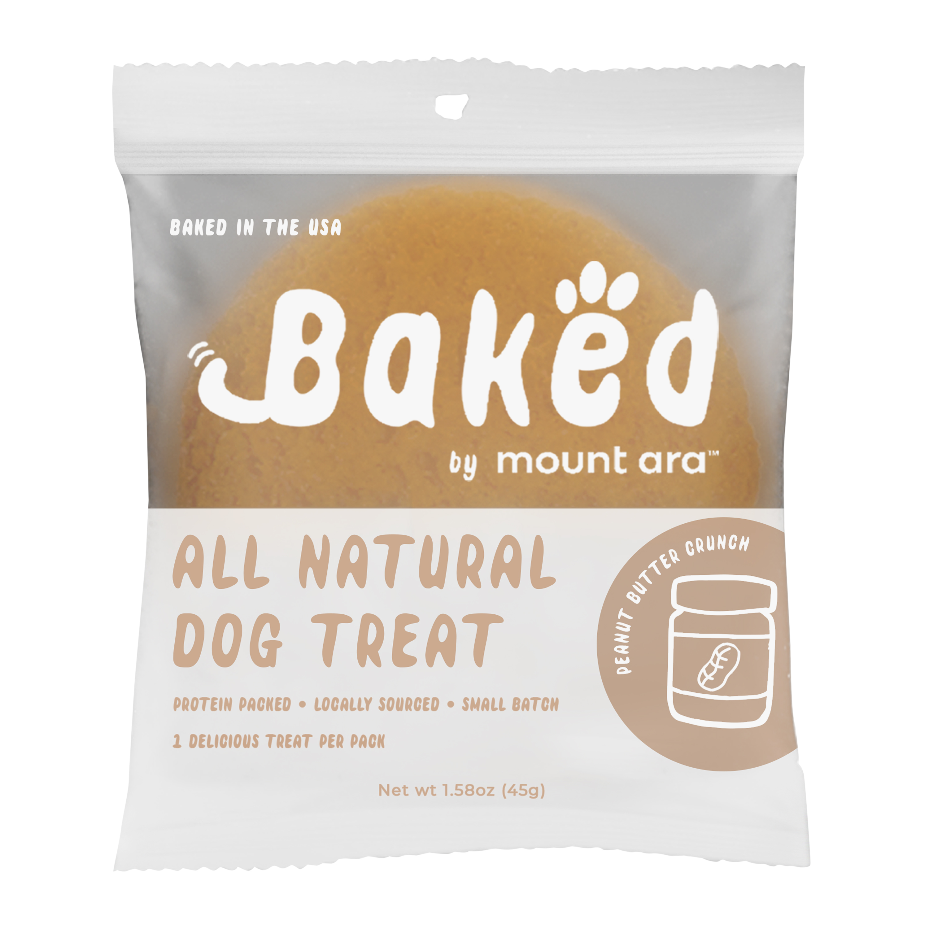 Baked By Mount Ara™ All Natural Dog Treat 1-Count