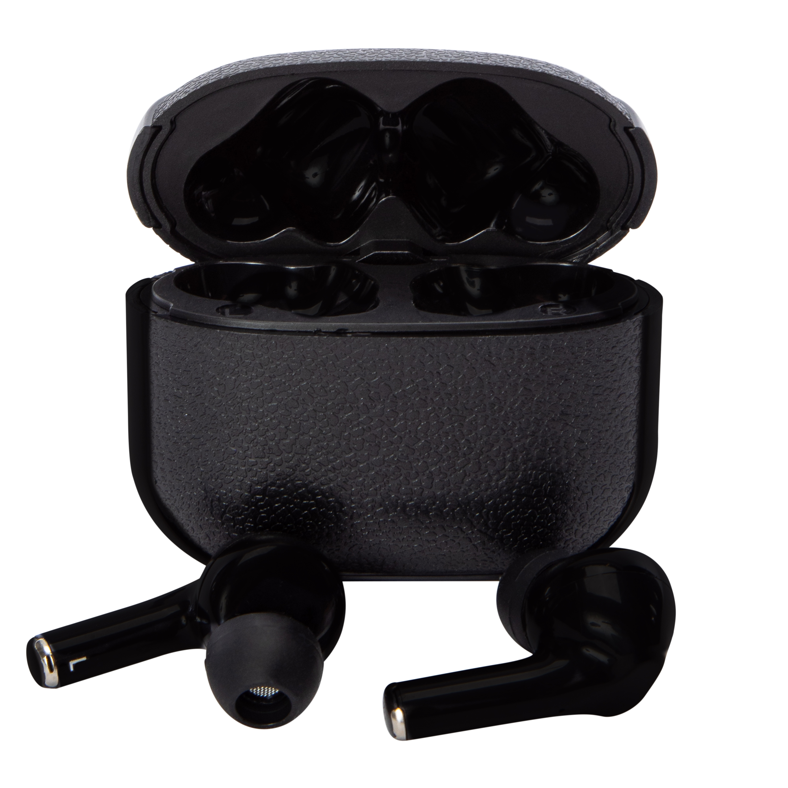 24-Hour True Wireless Earbuds With Mic & Case