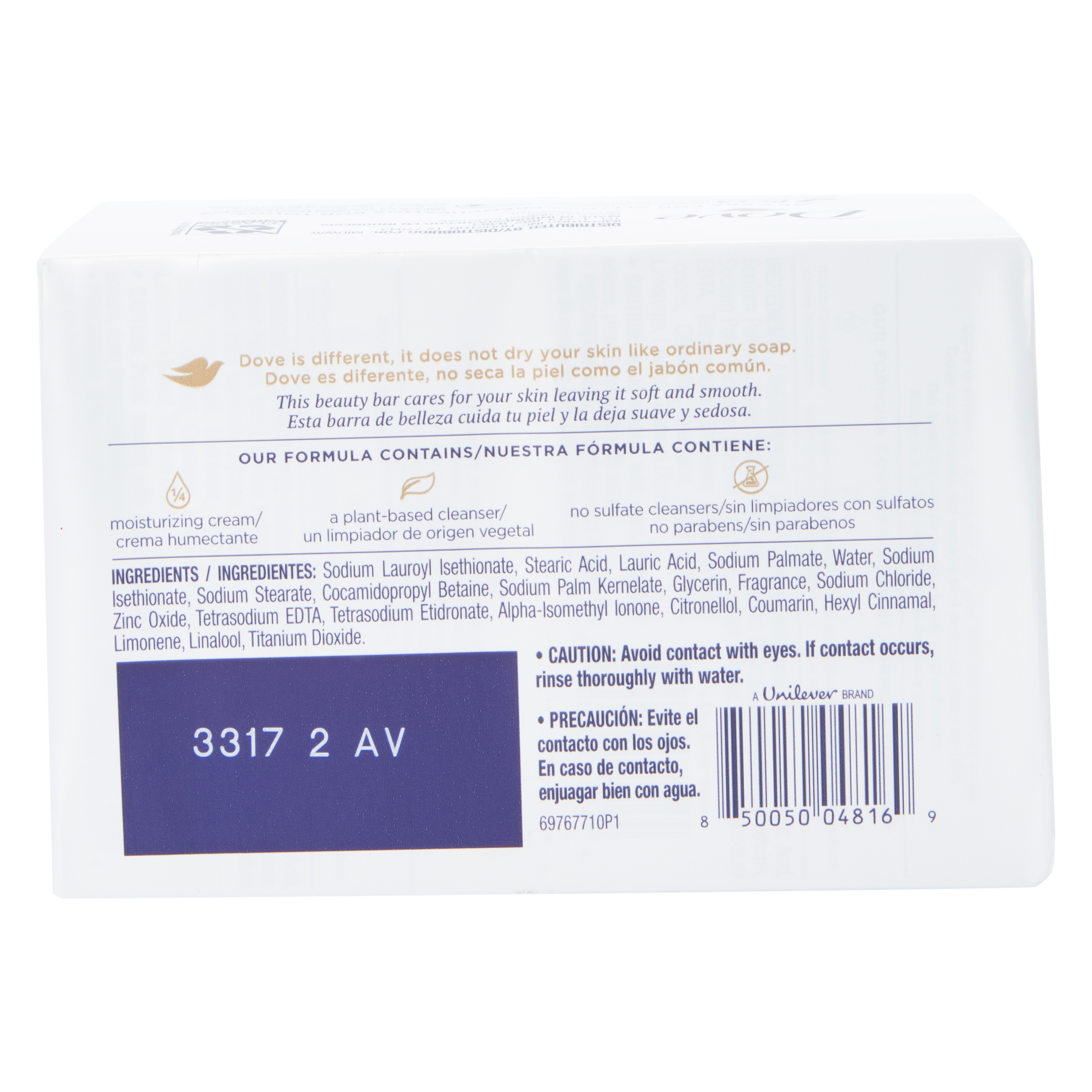 Dove Original Beauty Bar Set 4-Count