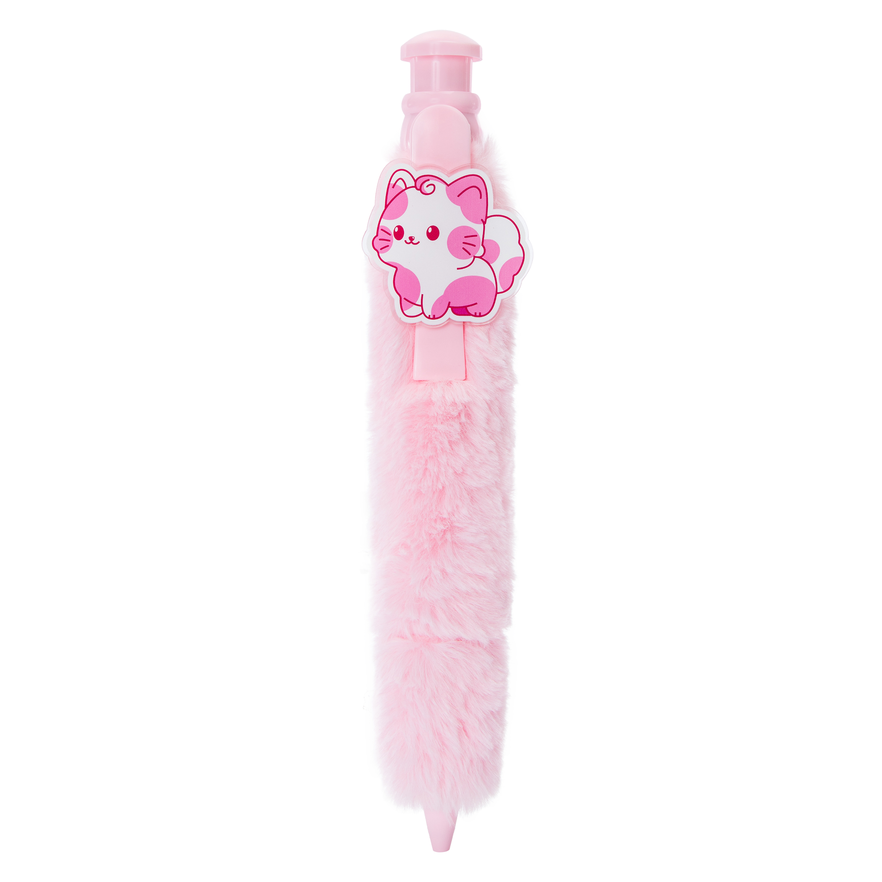 Jumbo Furry Animal-Charm Ballpen