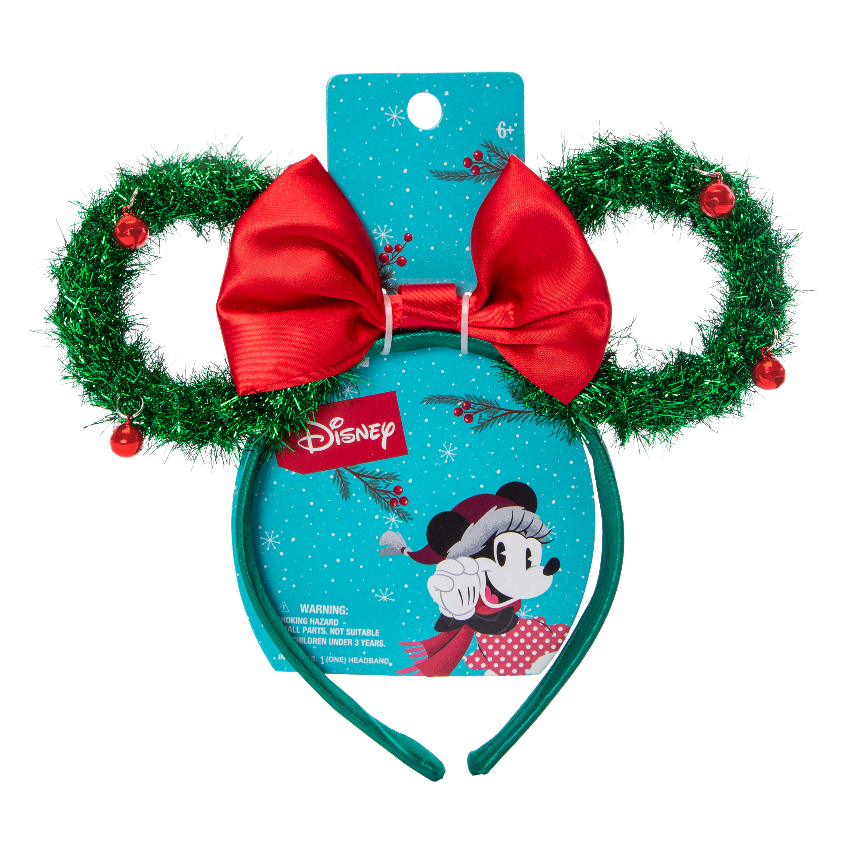 Minnie Mouse Christmas Headband