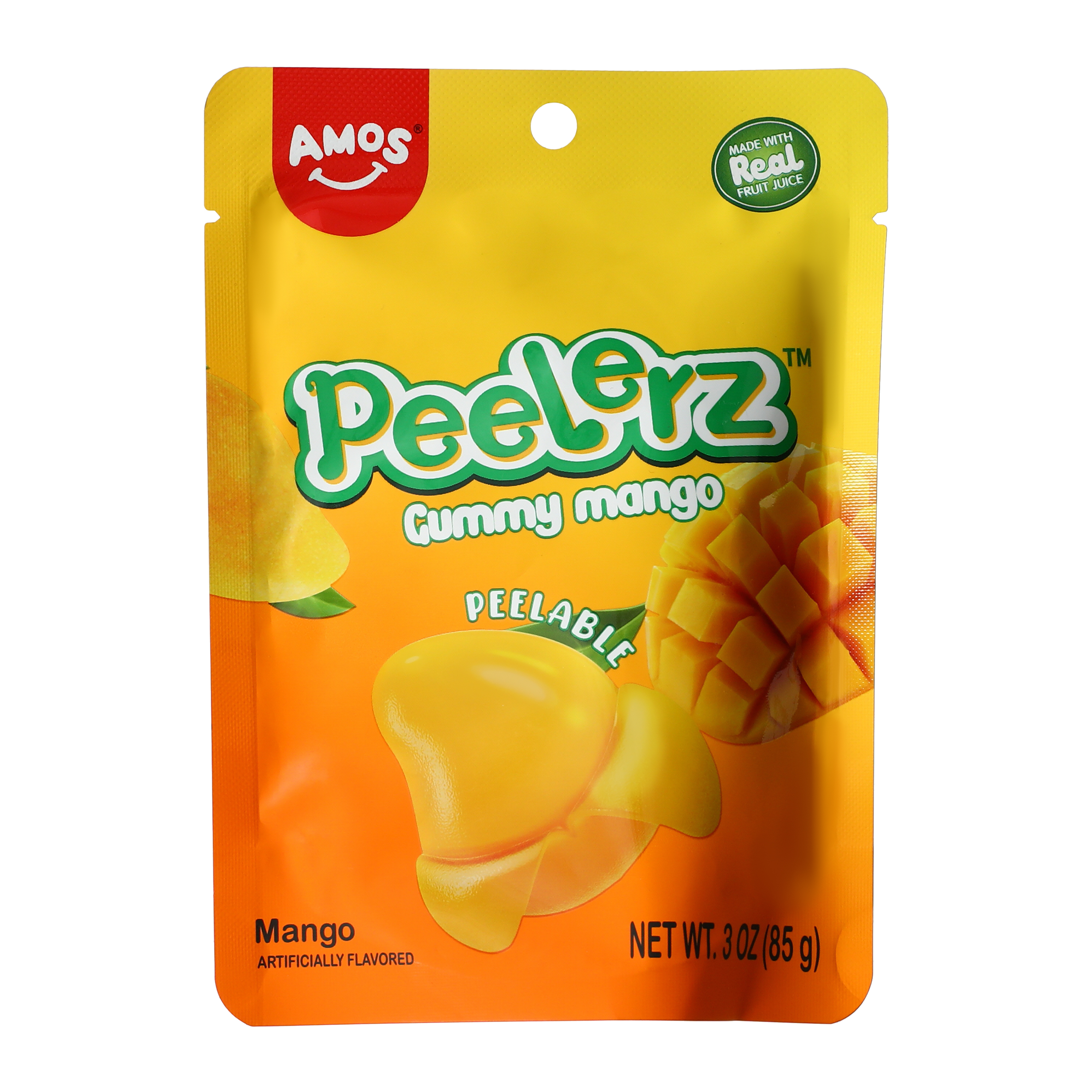 Amos® Peelerz® Mango Gummy Candy 3oz