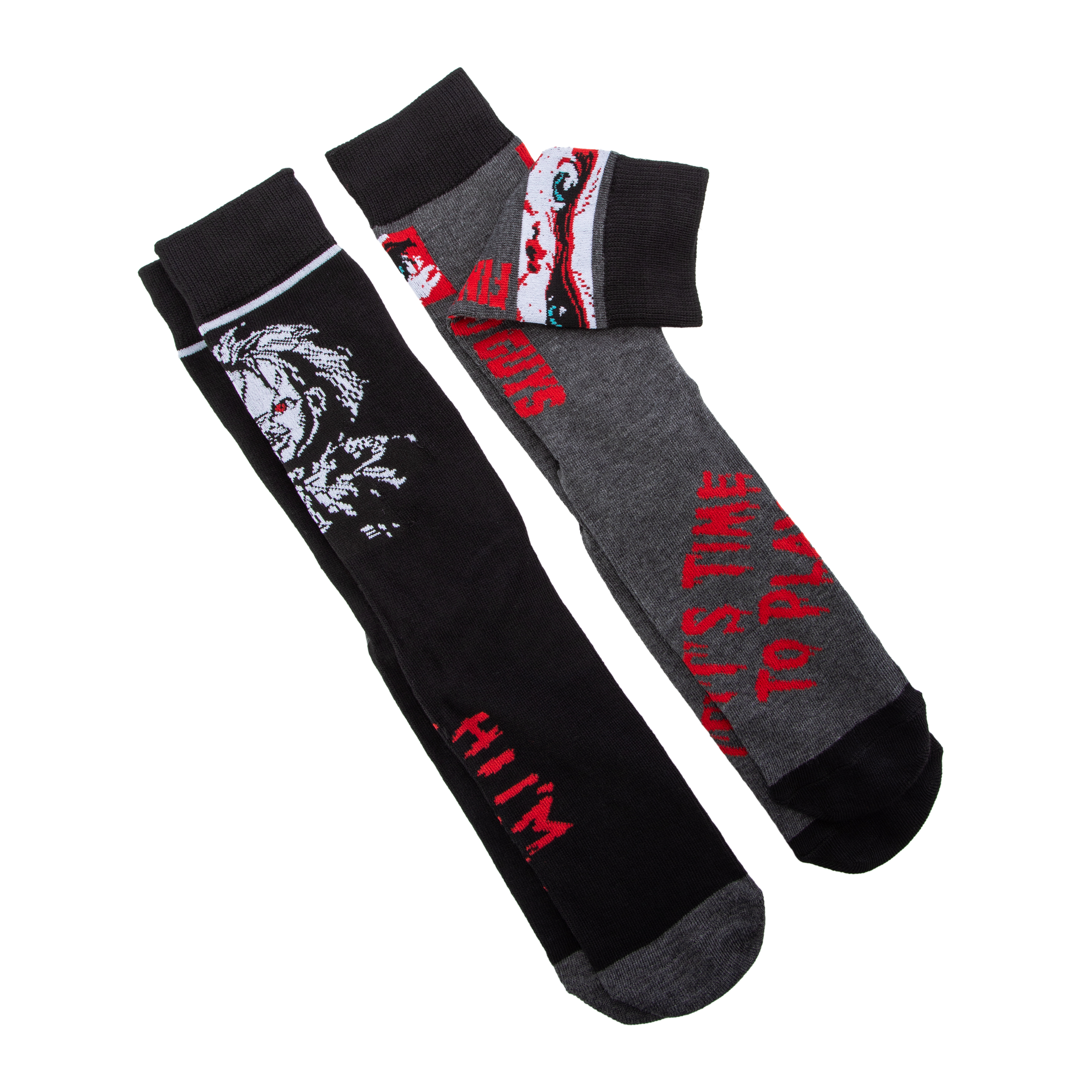 Chucky Mens Crew Socks 2-Pack