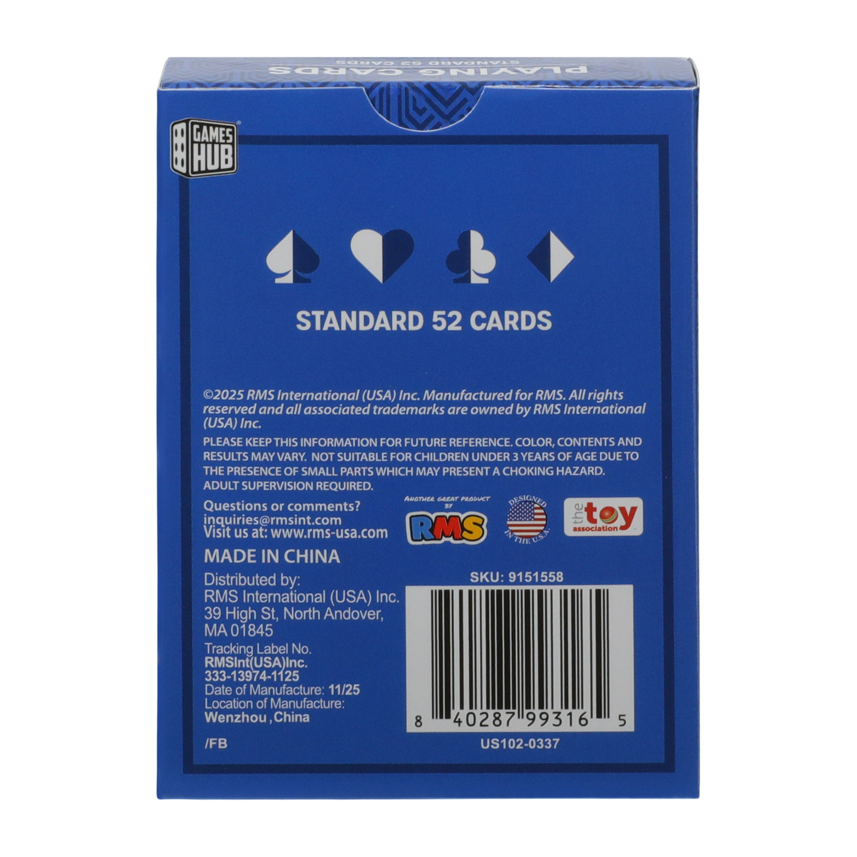 Standard Playing Cards