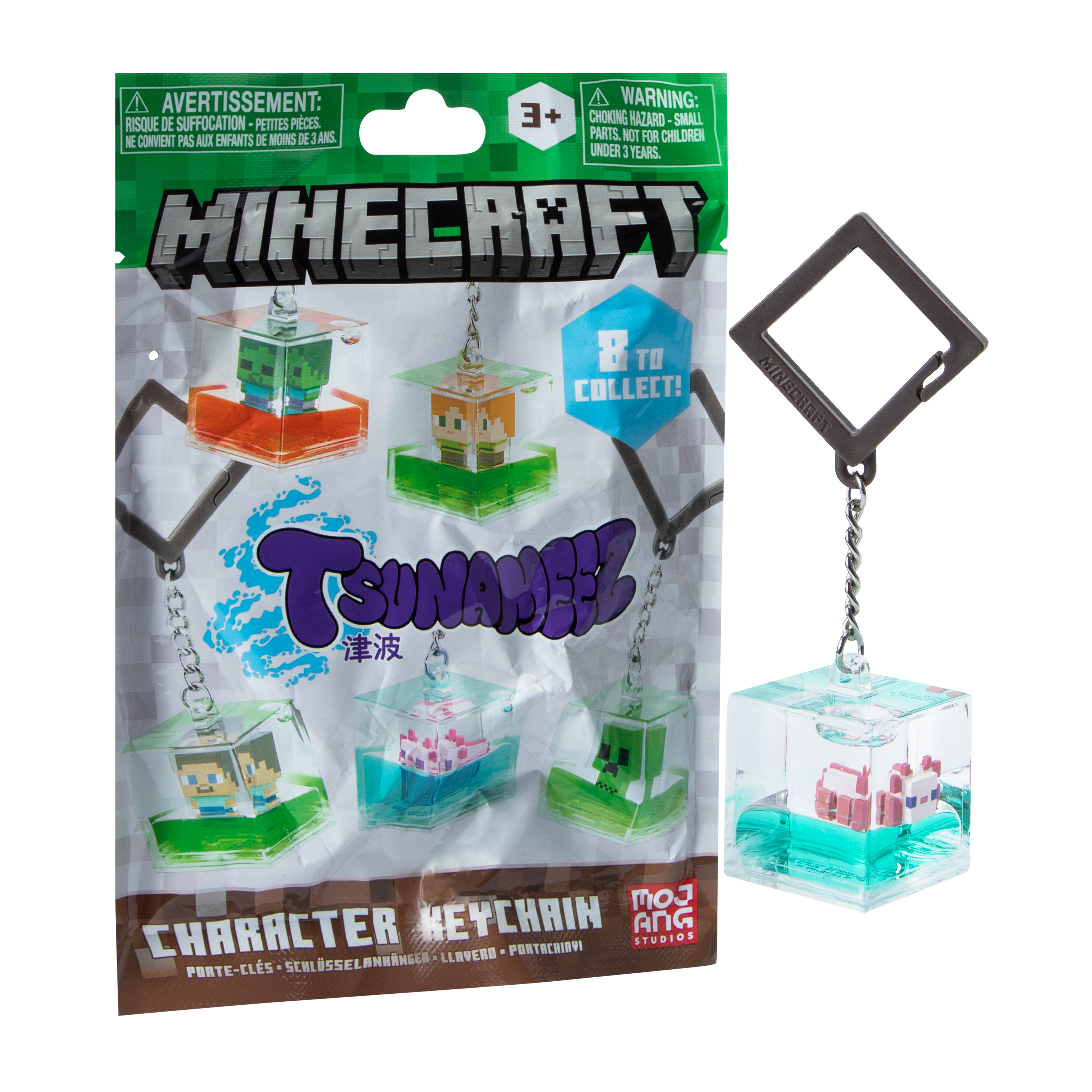 Minecraft Tsunameez Character Keychain (Styles May Vary)