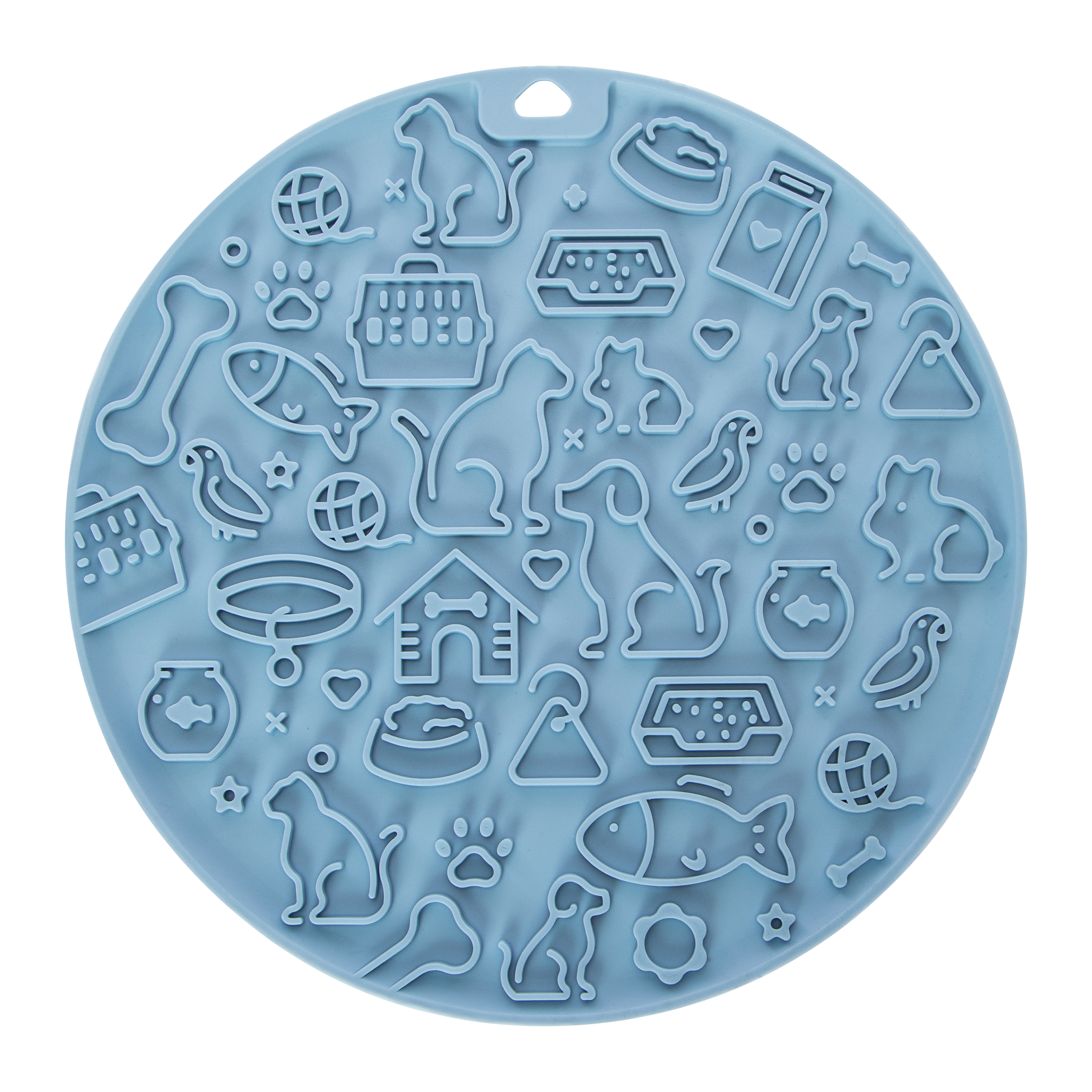 Round Pet Lick Mat Slow Feeder Distraction Toy