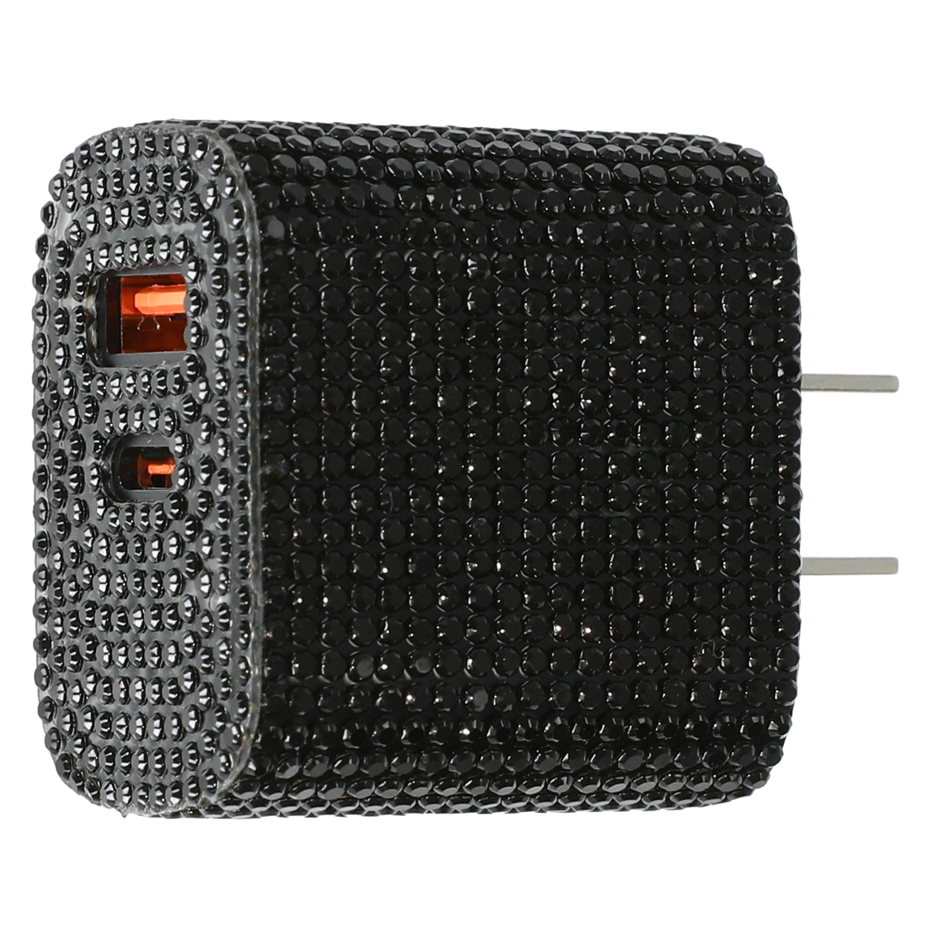 Trendy Dual Port Wall Charger, USB-A & USB-C