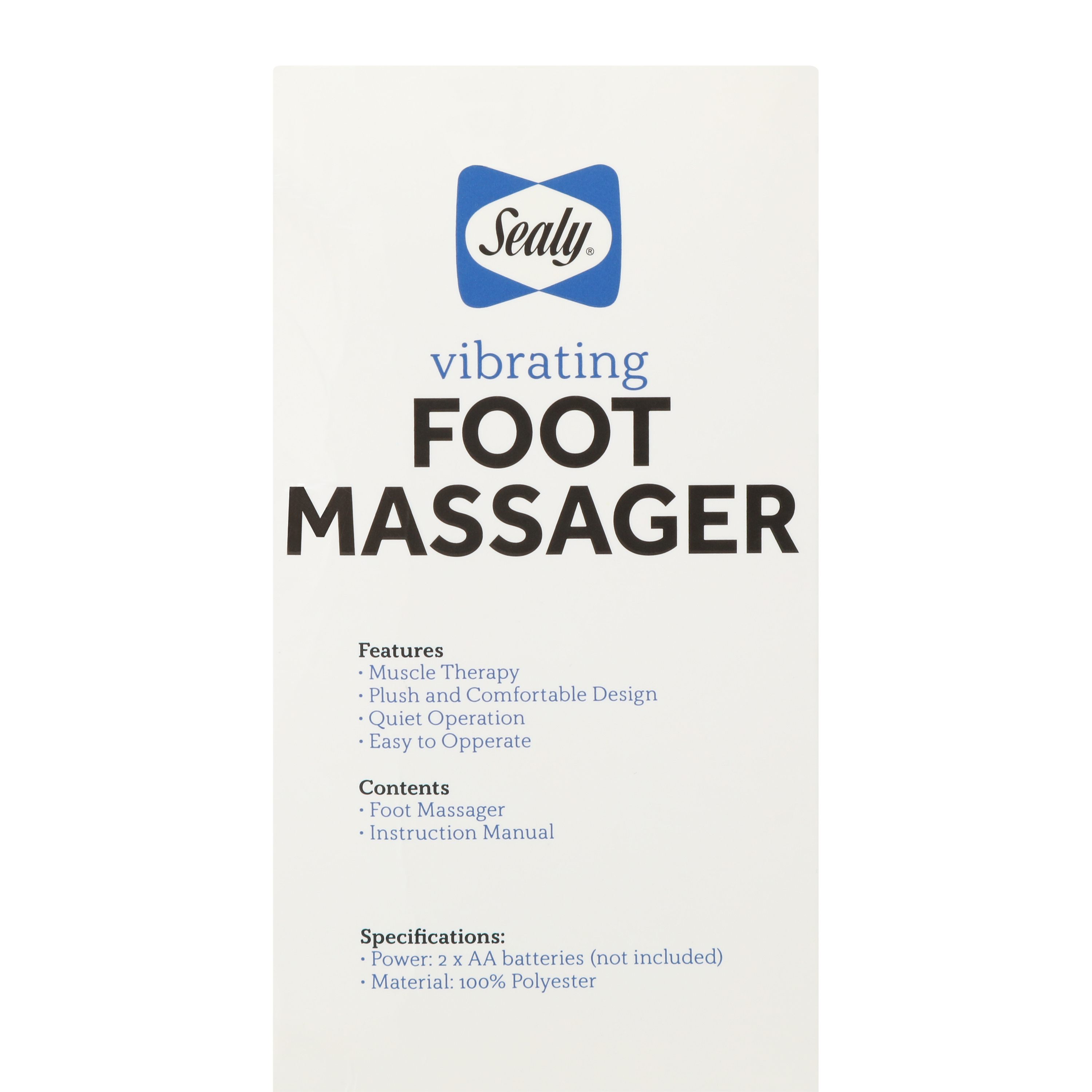 Sealy® Vibrating Foot Massager