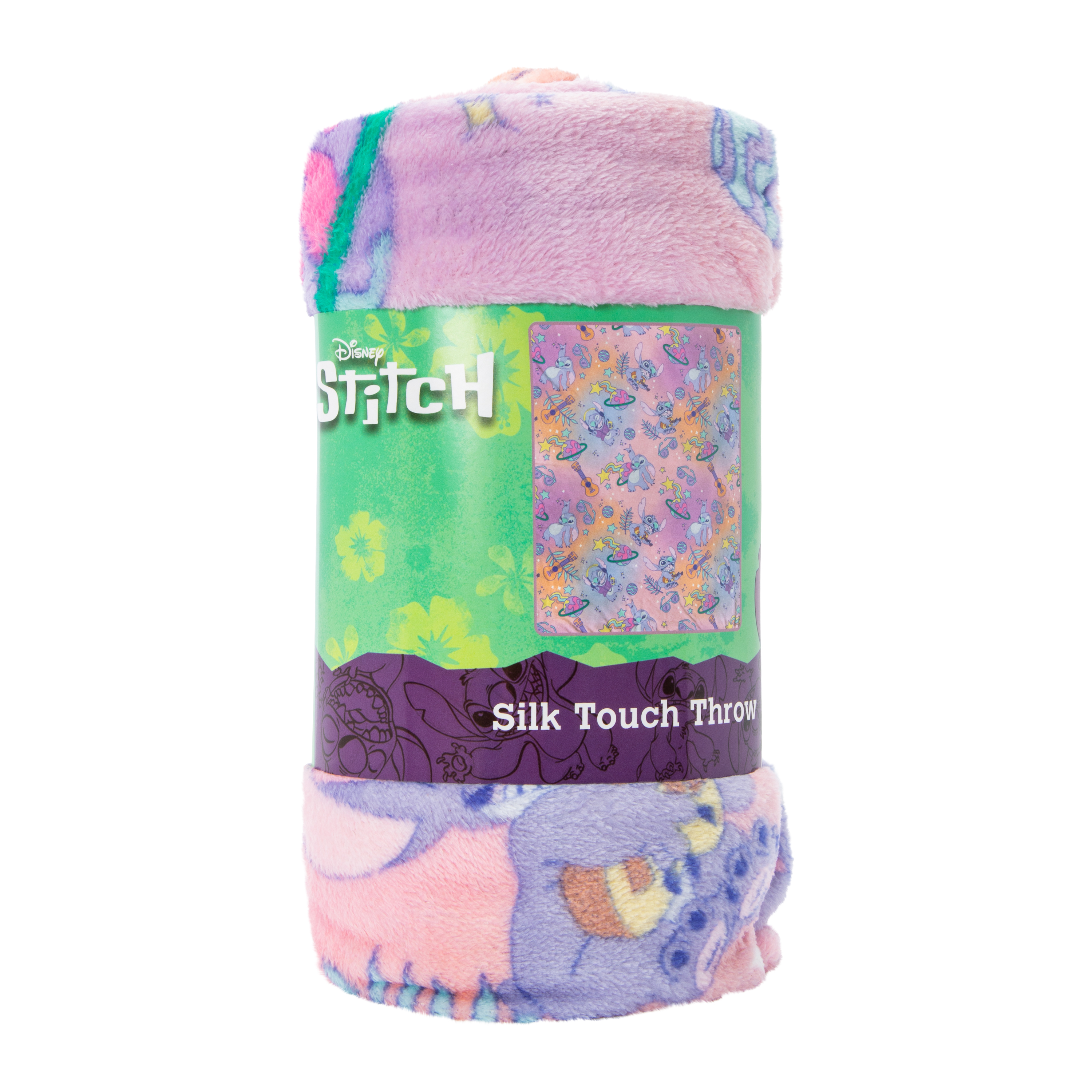 Disney Stitch Silk Touch Throw Blanket 40in x 50in