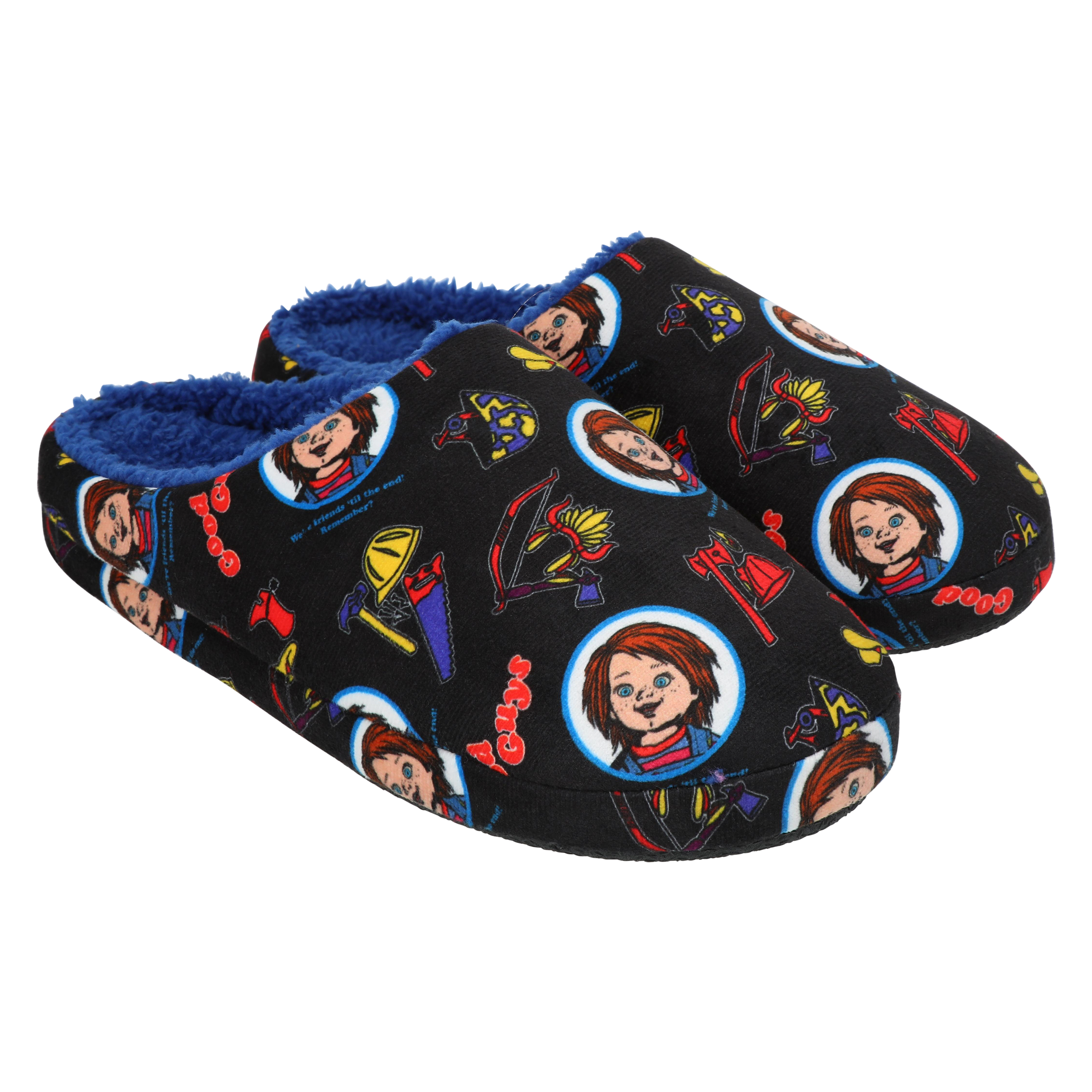 Chucky Ladies Fleece-Lined Slippers