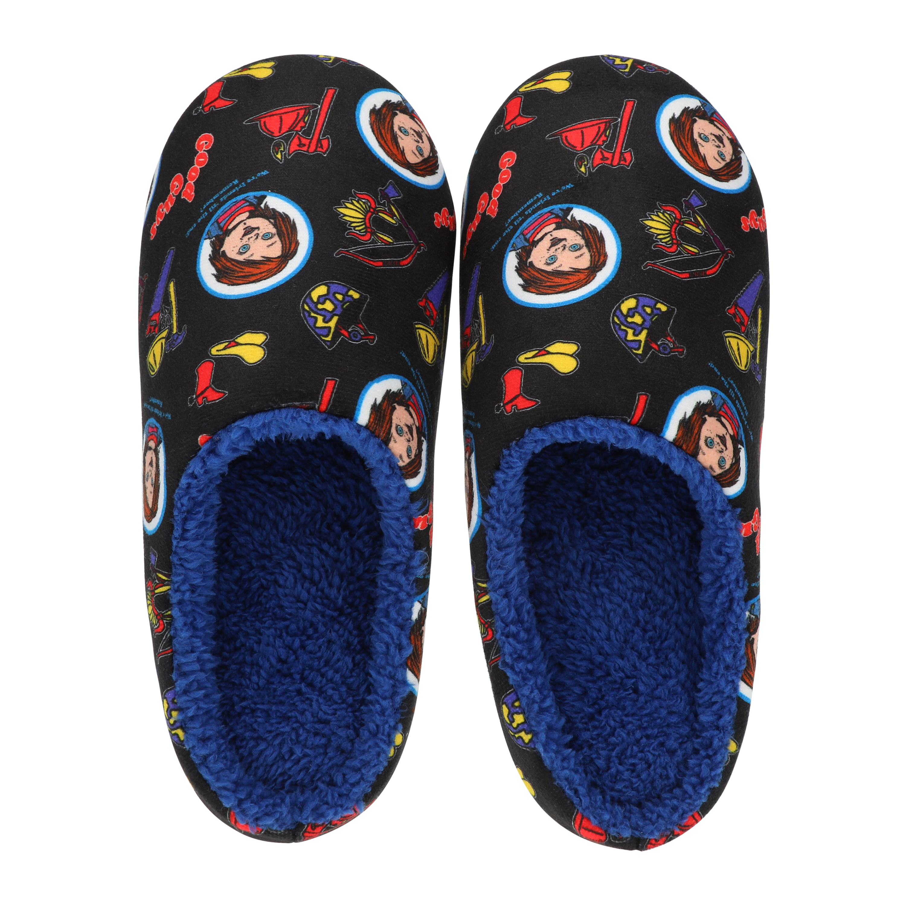 Chucky Ladies Fleece-Lined Slippers