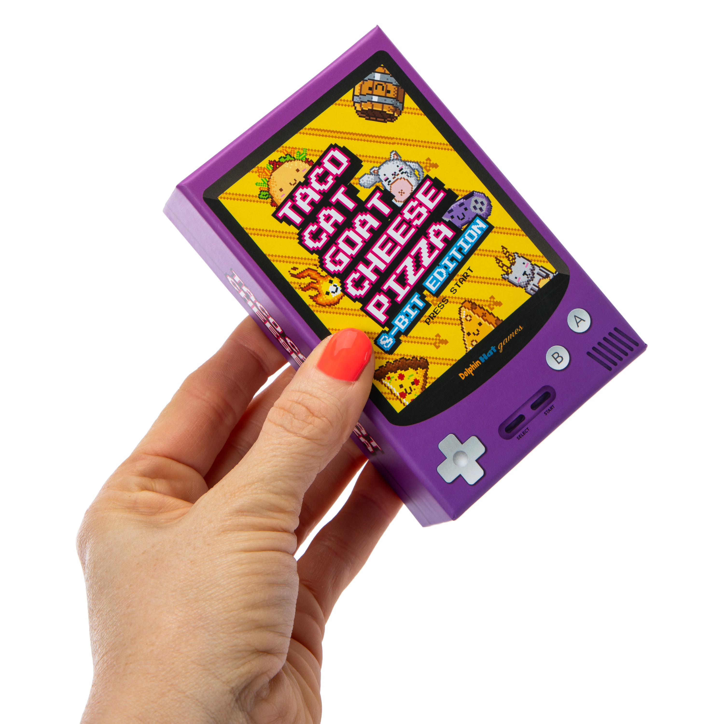 Taco Cat Goat Cheese Pizza 8-Bit Edition Card Game