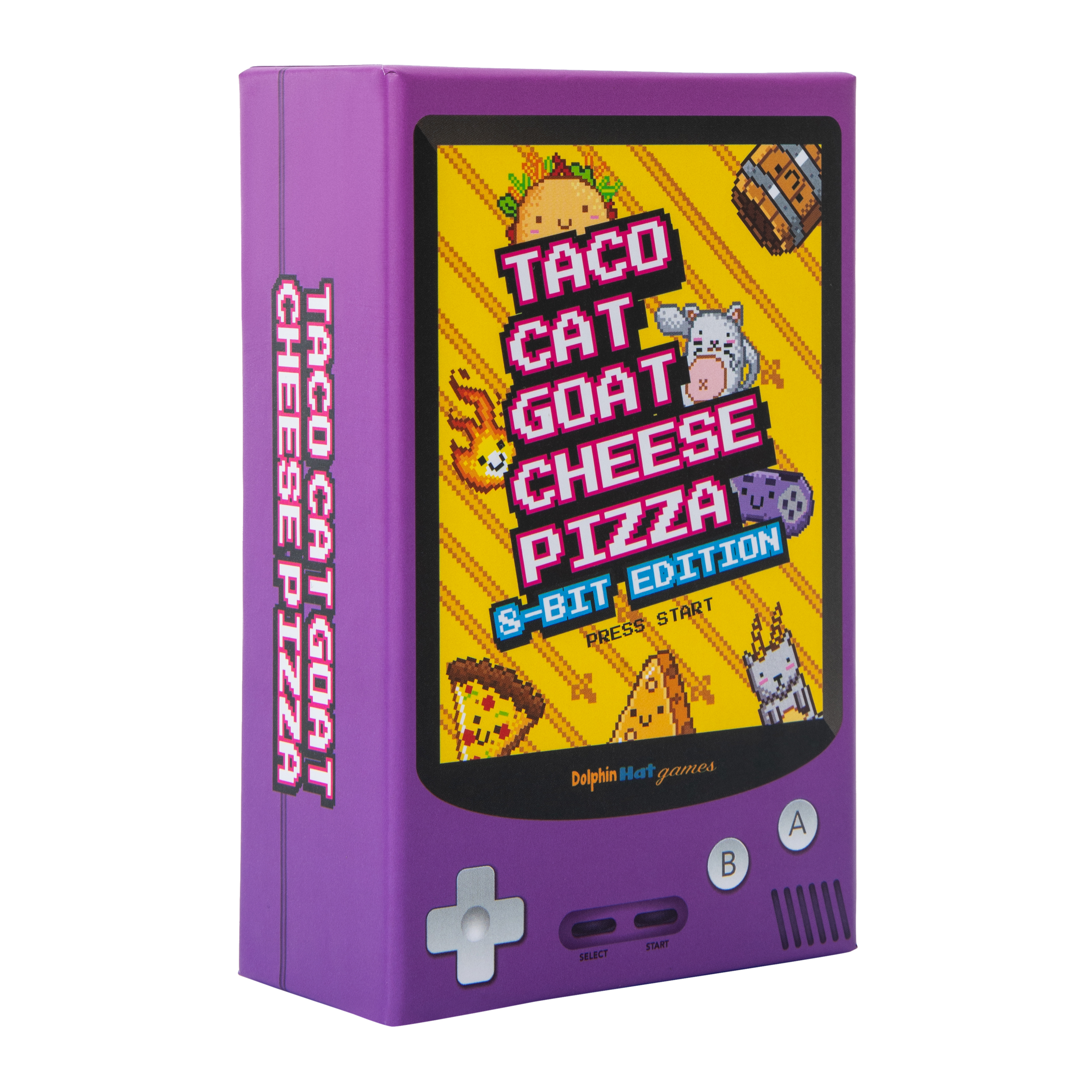 Taco Cat Goat Cheese Pizza 8-Bit Edition Card Game