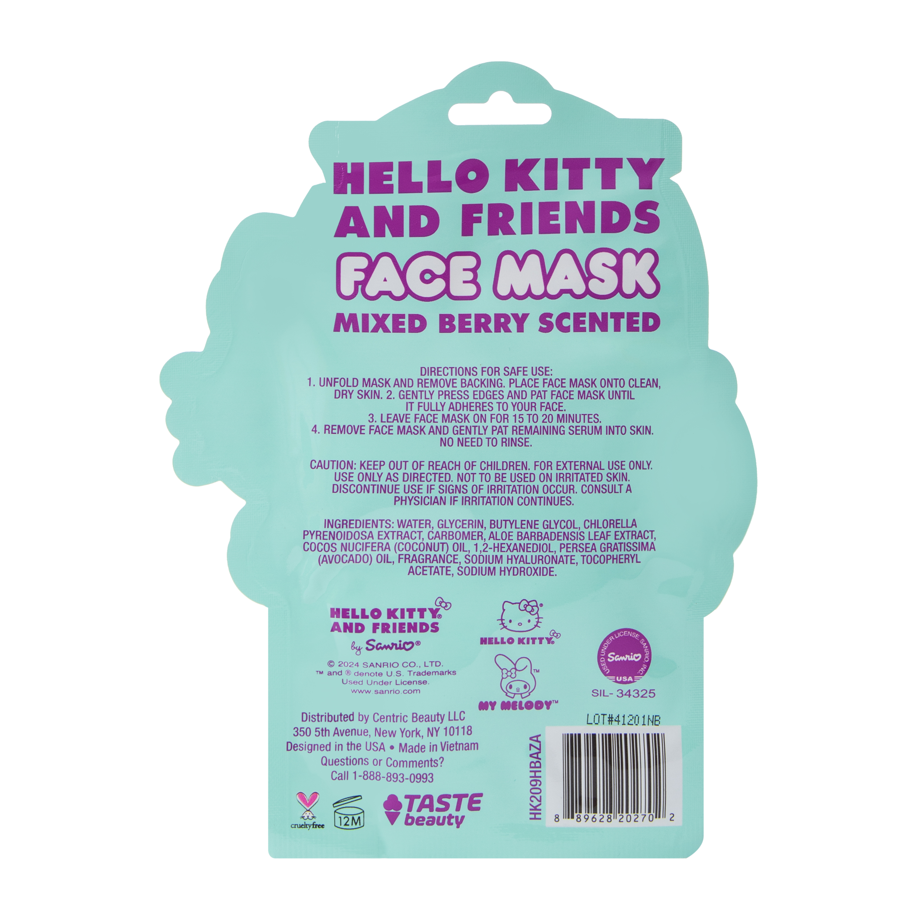 Hello Kitty And Friends® Face Mask 0.67oz