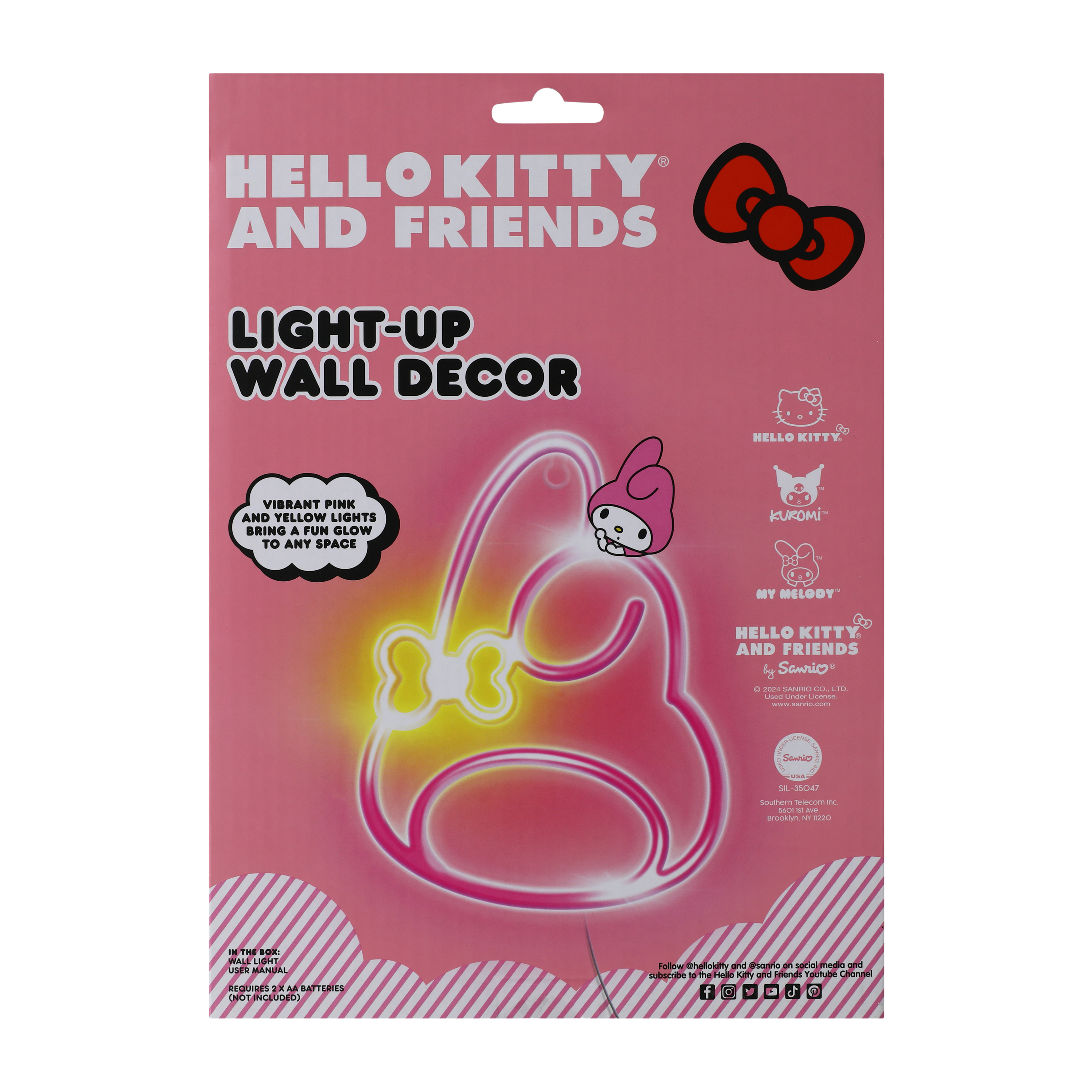 Hello Kitty And Friends® Light-Up Wall Decor