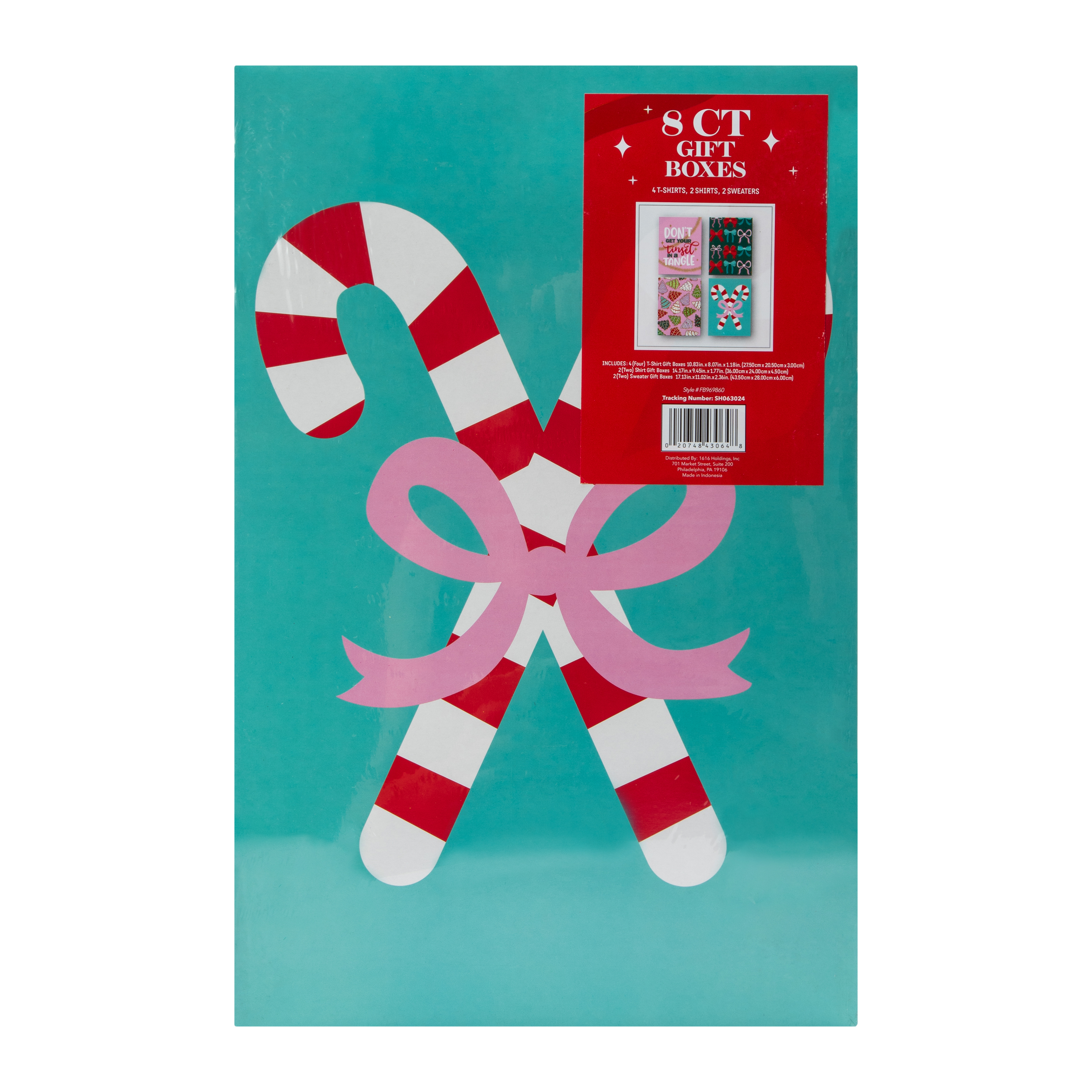 Christmas Gift Boxes 8-Count