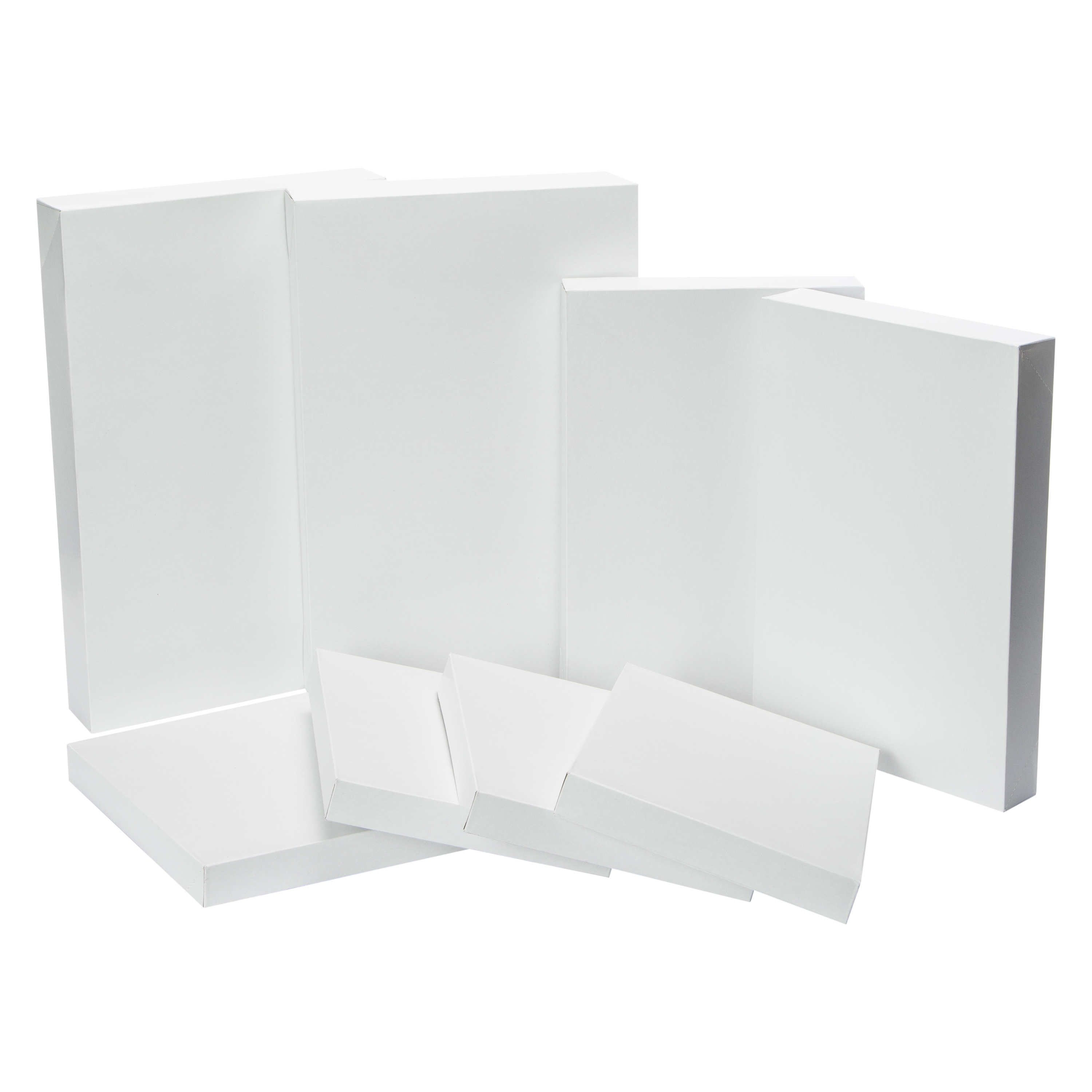 White Christmas Gift Boxes 8-Count