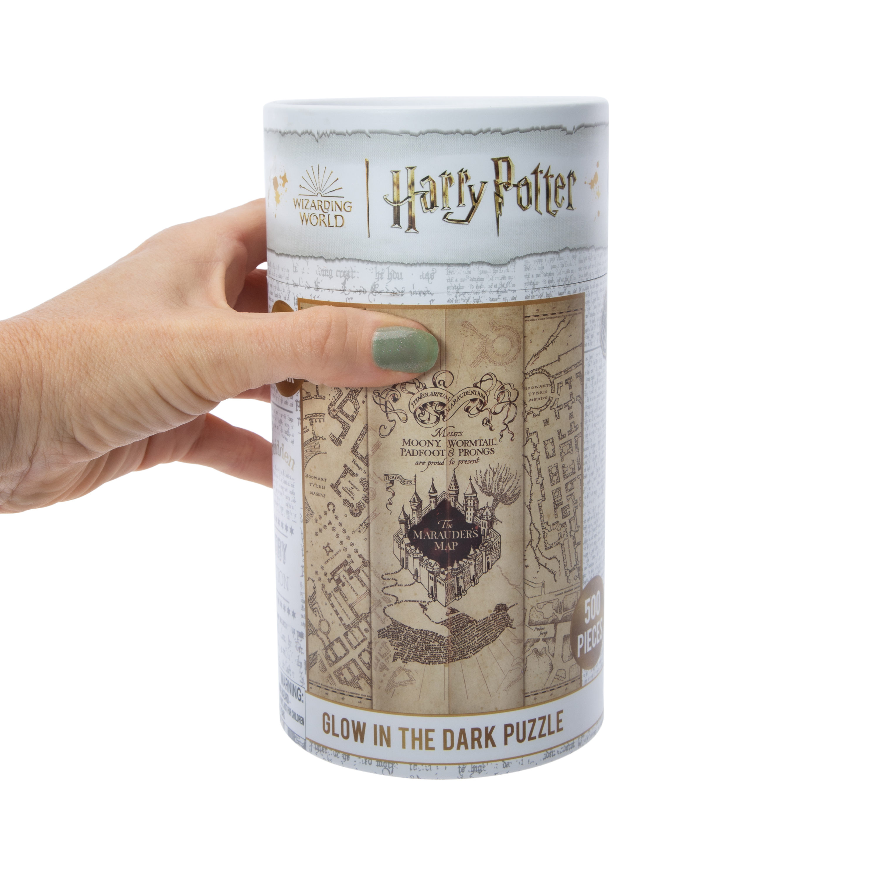 Harry Potter™ Glow In The Dark Jigsaw Puzzle 500 Piece - Marauder's Map