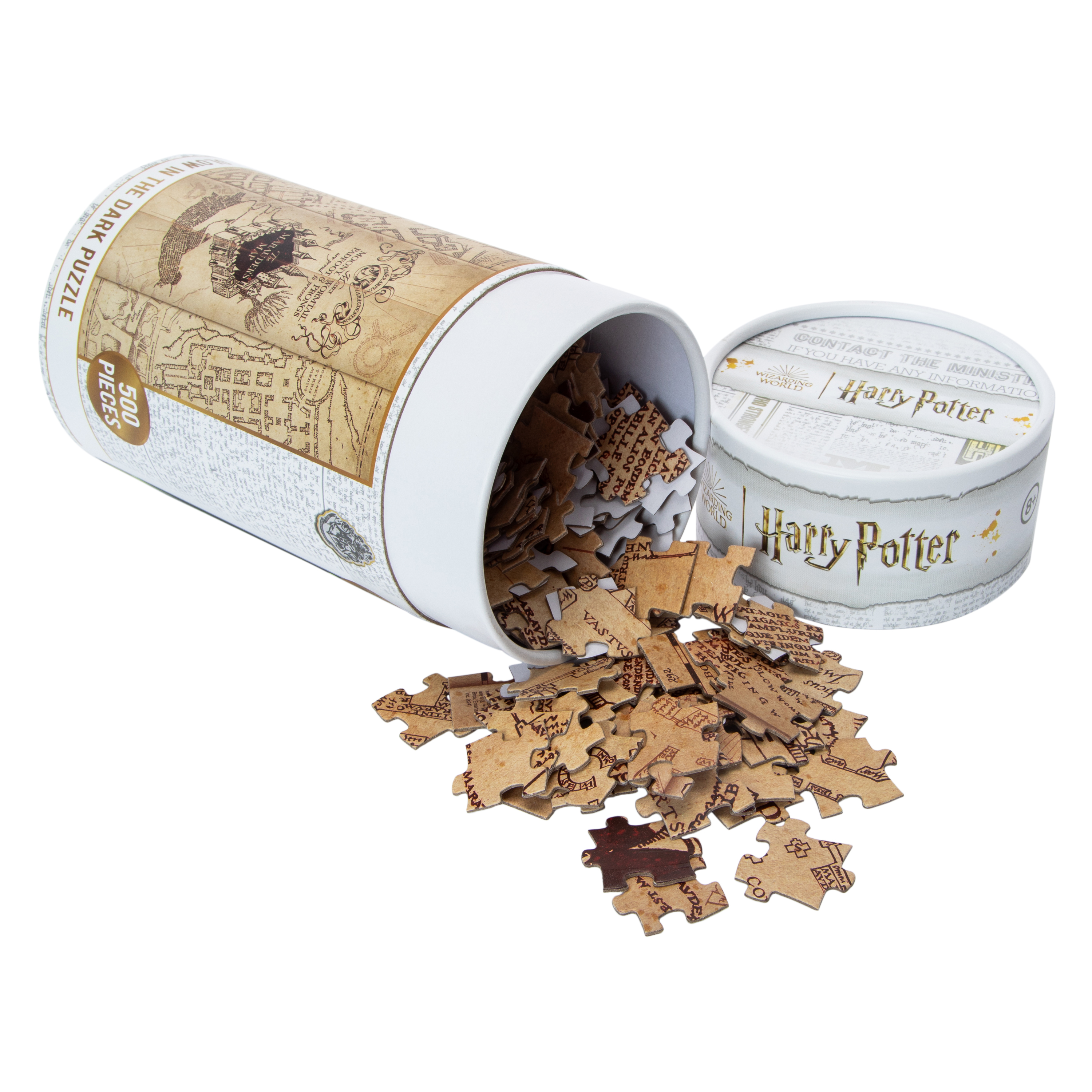Harry Potter™ Glow In The Dark Jigsaw Puzzle 500 Piece - Marauder's Map