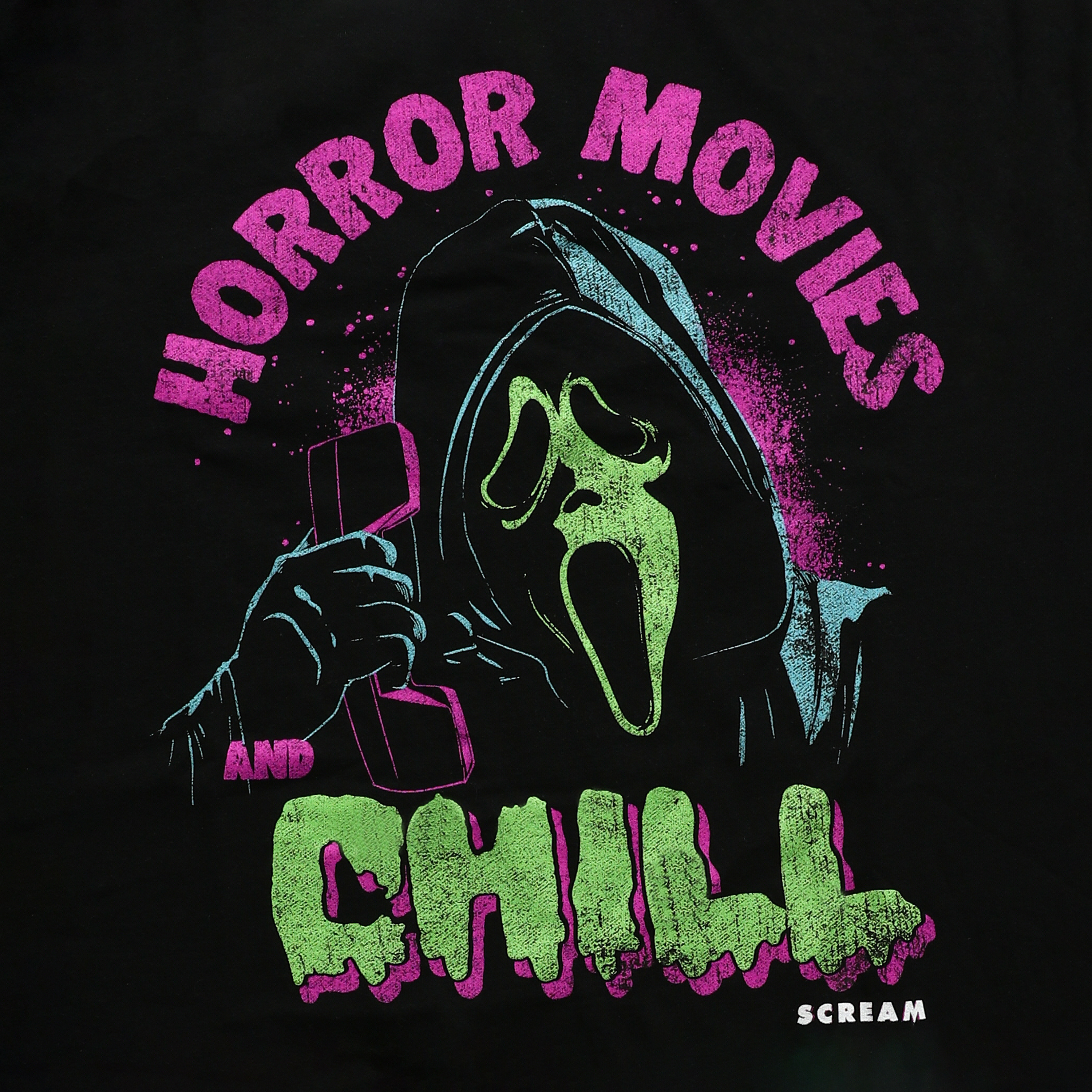Scream Ghost Face® 'Horror Movies And Chill' Graphic Tee