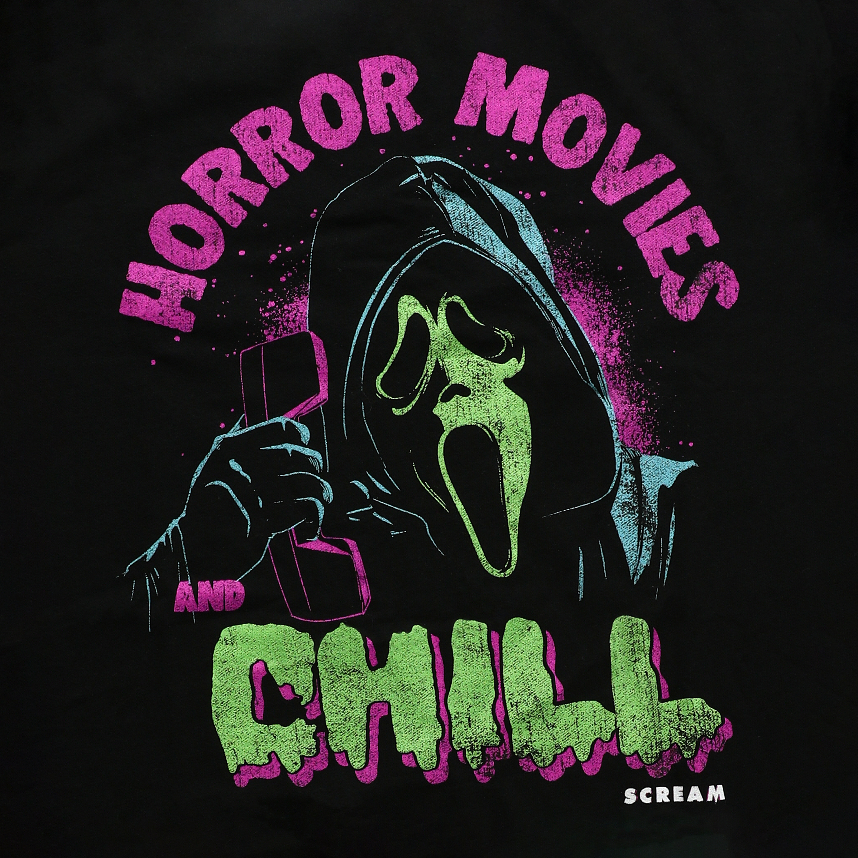 Scream Ghost Face® 'Horror Movies And Chill' Graphic Tee