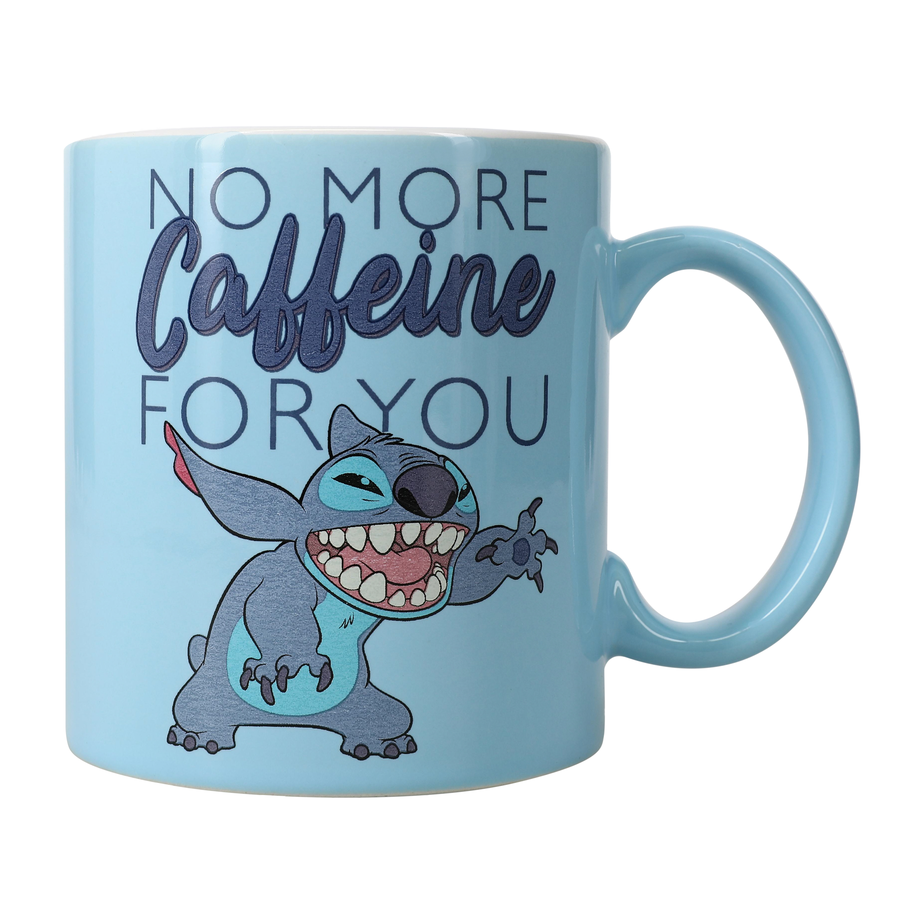 No More Caffeine' Stitch Mug