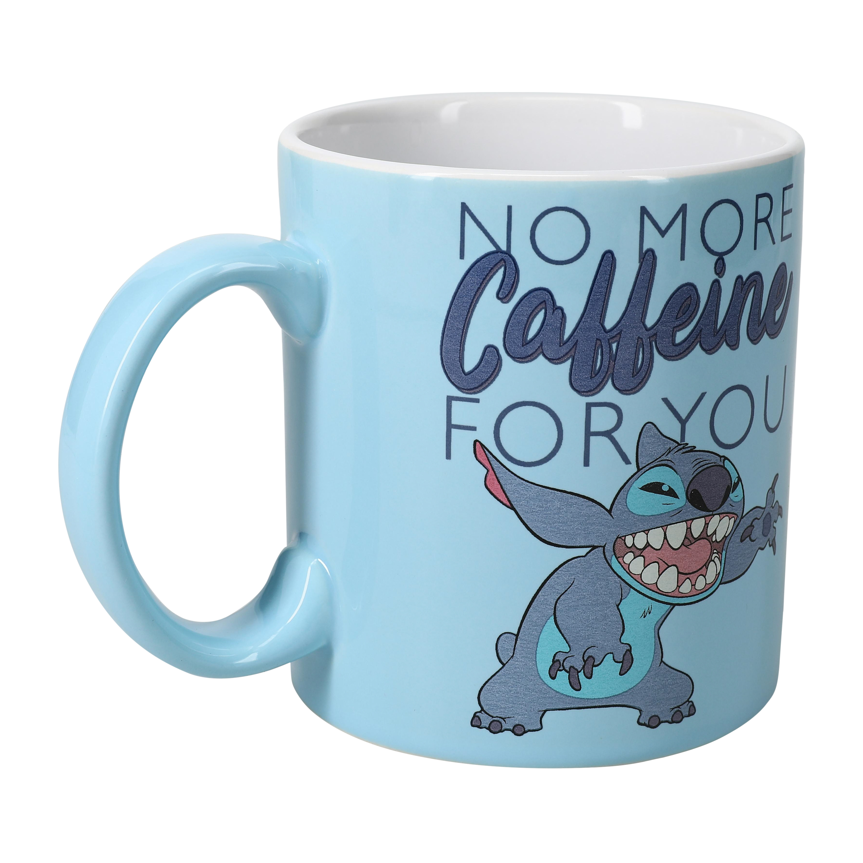 No More Caffeine' Stitch Mug