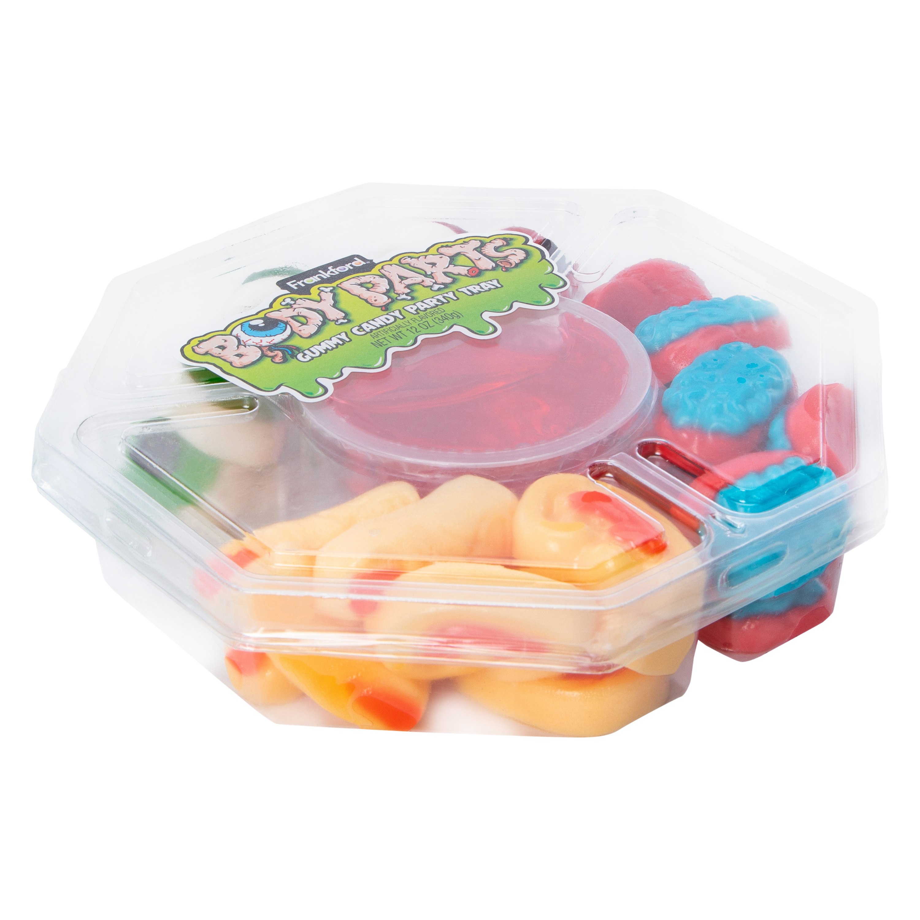 Frankford® Body Parts Gummy Candy Party Tray 12oz