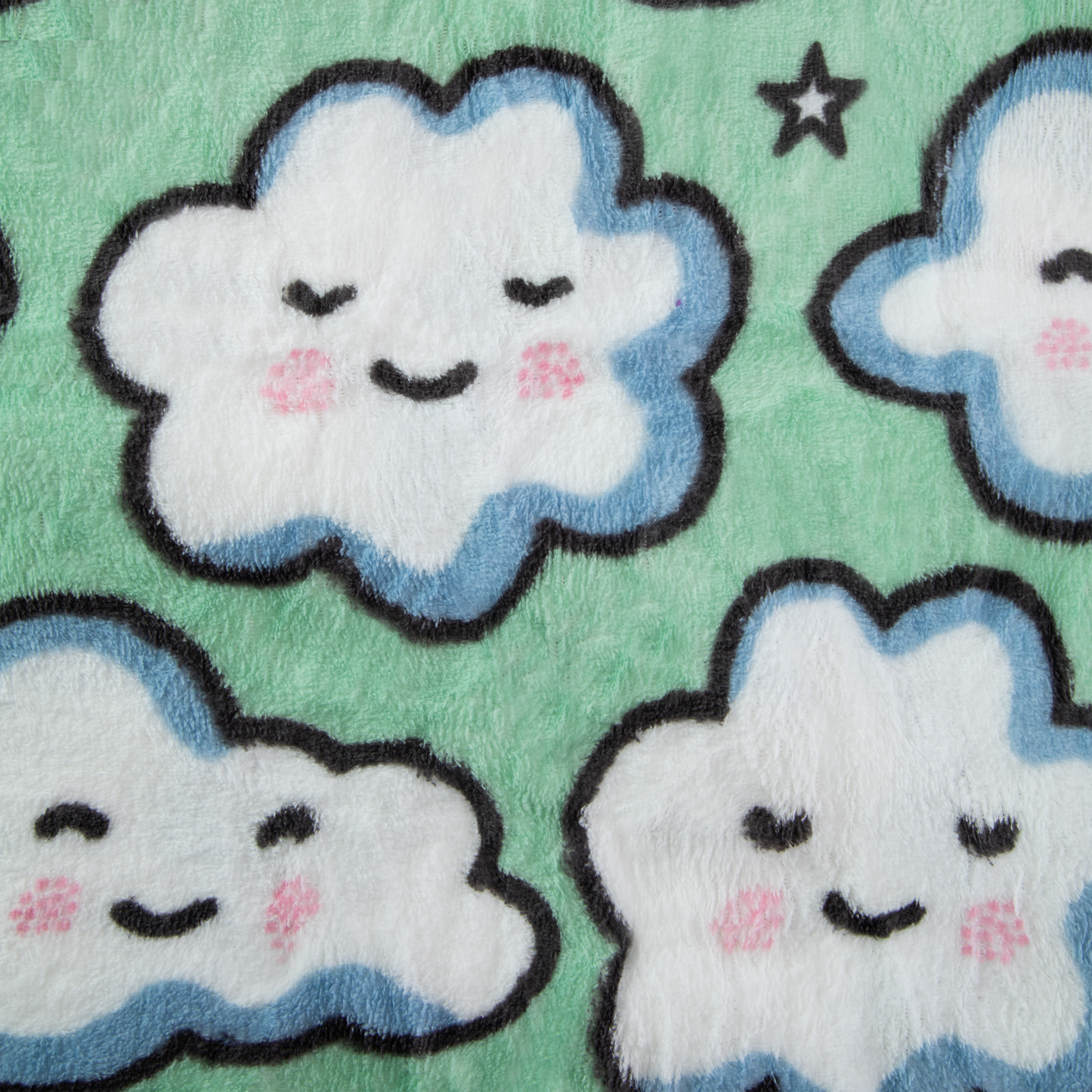 Cerra Kawaii Fleece Throw Blanket 50in x 60in