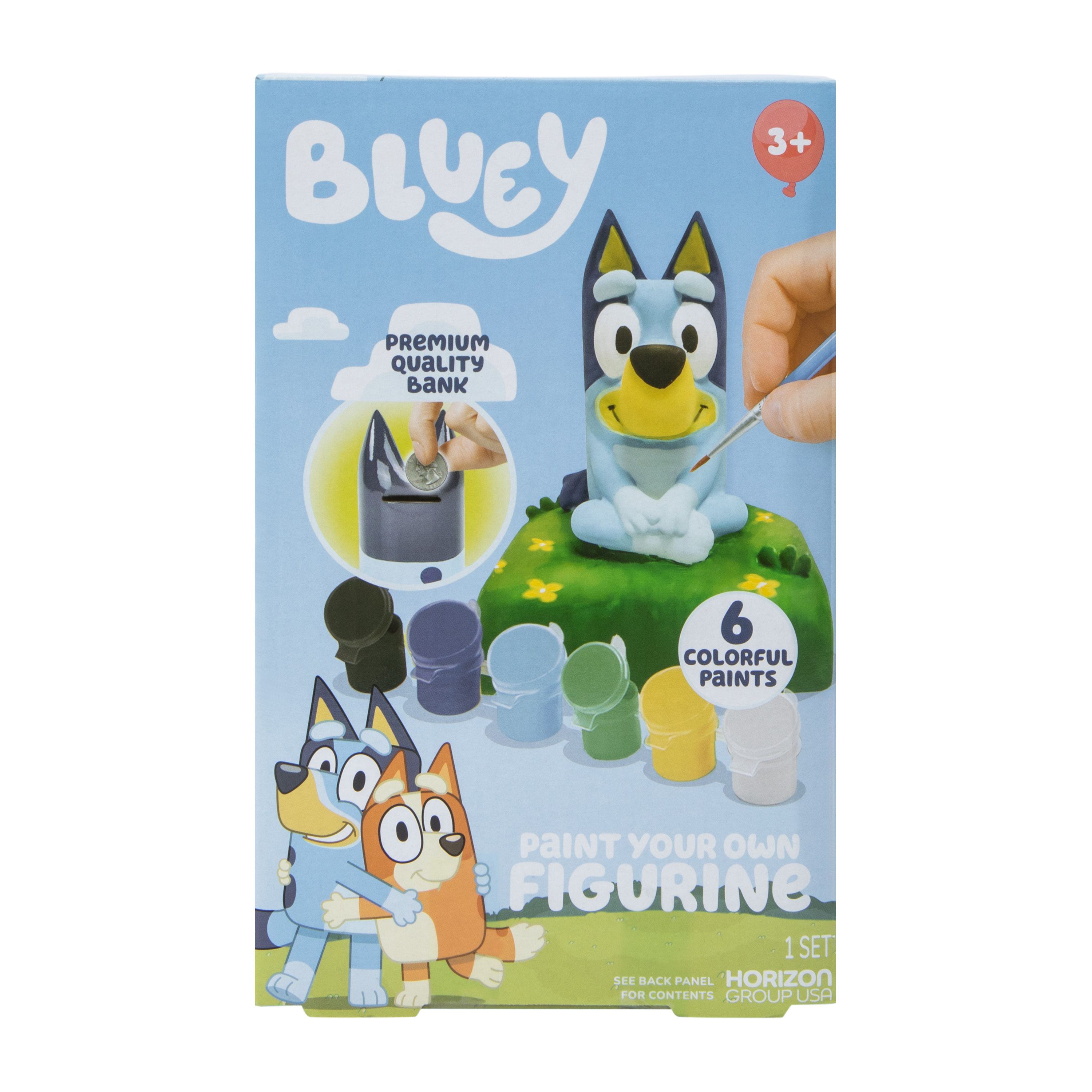 Bluey™ Paint Your Own Figurine Set