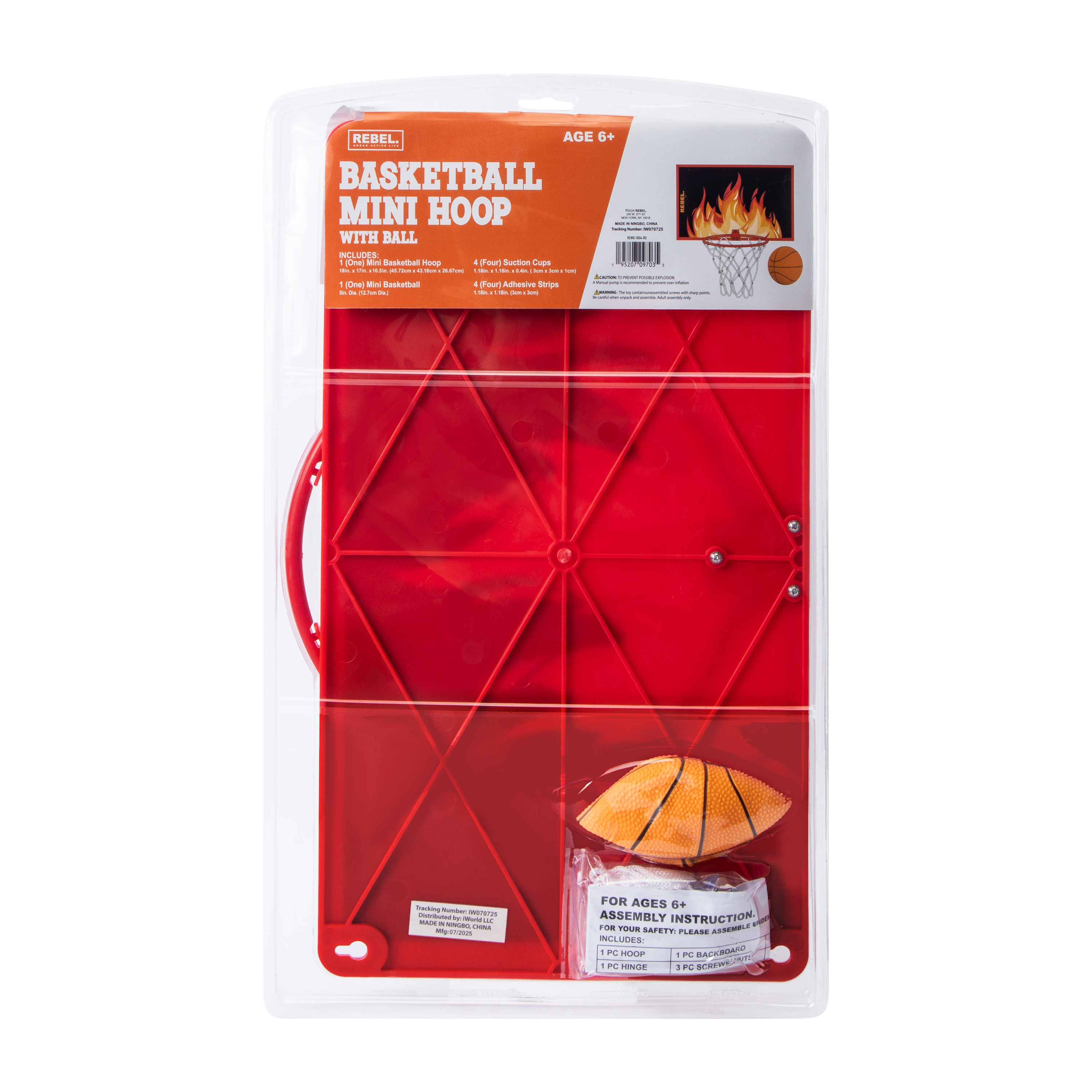Basketball Mini Hoop With Ball