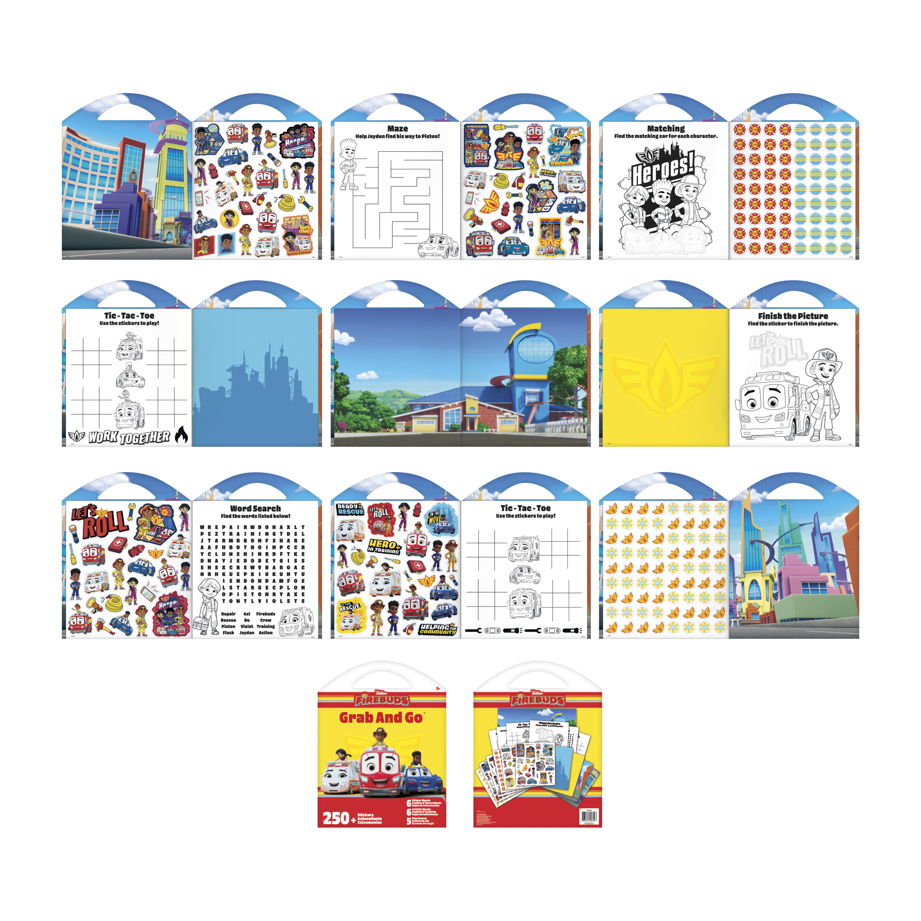 Disney Grab And Go™ Sticker & Activity Kit