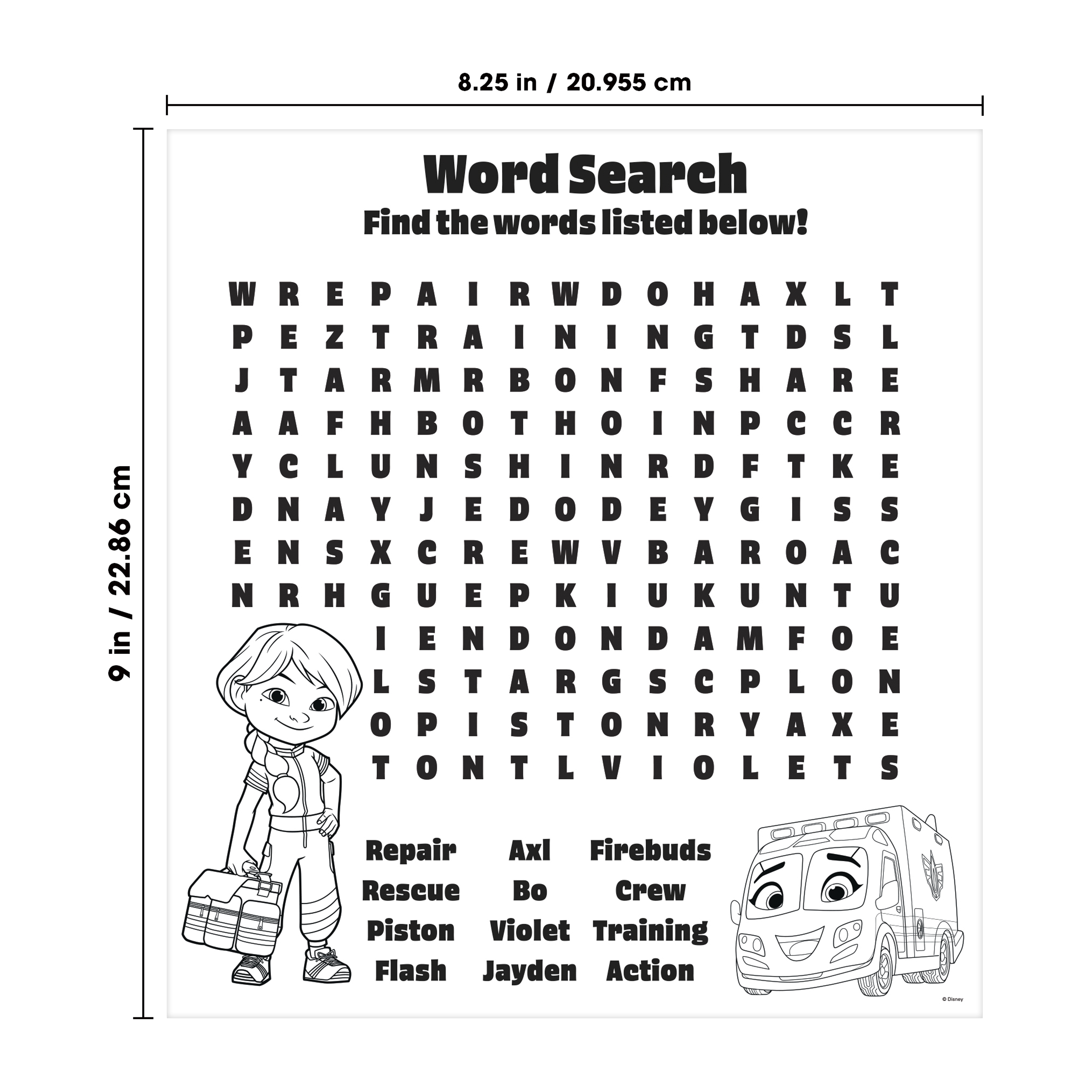Disney Grab And Go™ Sticker & Activity Kit