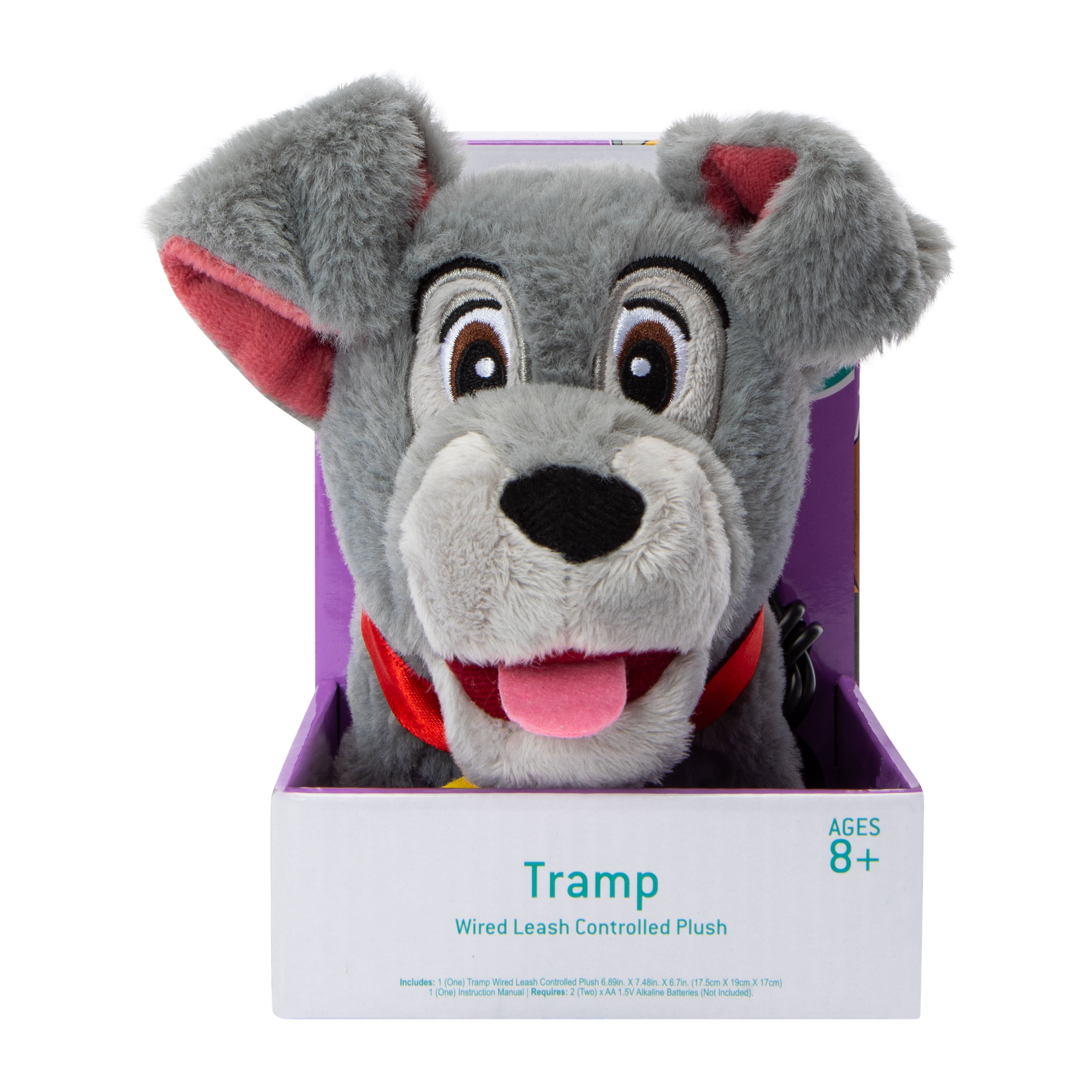 Disney Wire Leash Controlled Tramp Plush Toy