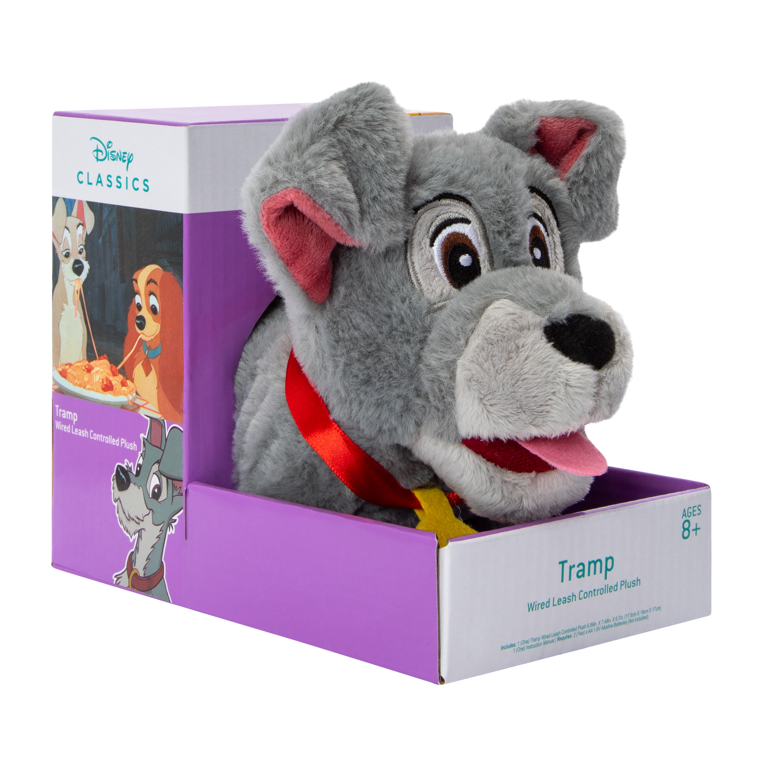 Disney Wire Leash Controlled Tramp Plush Toy
