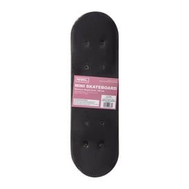 Mini-skate Funbee 17 Cm Rouge Et Noir – Deck Antidérapant, Roues PVC – Pour Enfants Dès 3 Ans (max 20 Kg) – Marque D’Arpèje