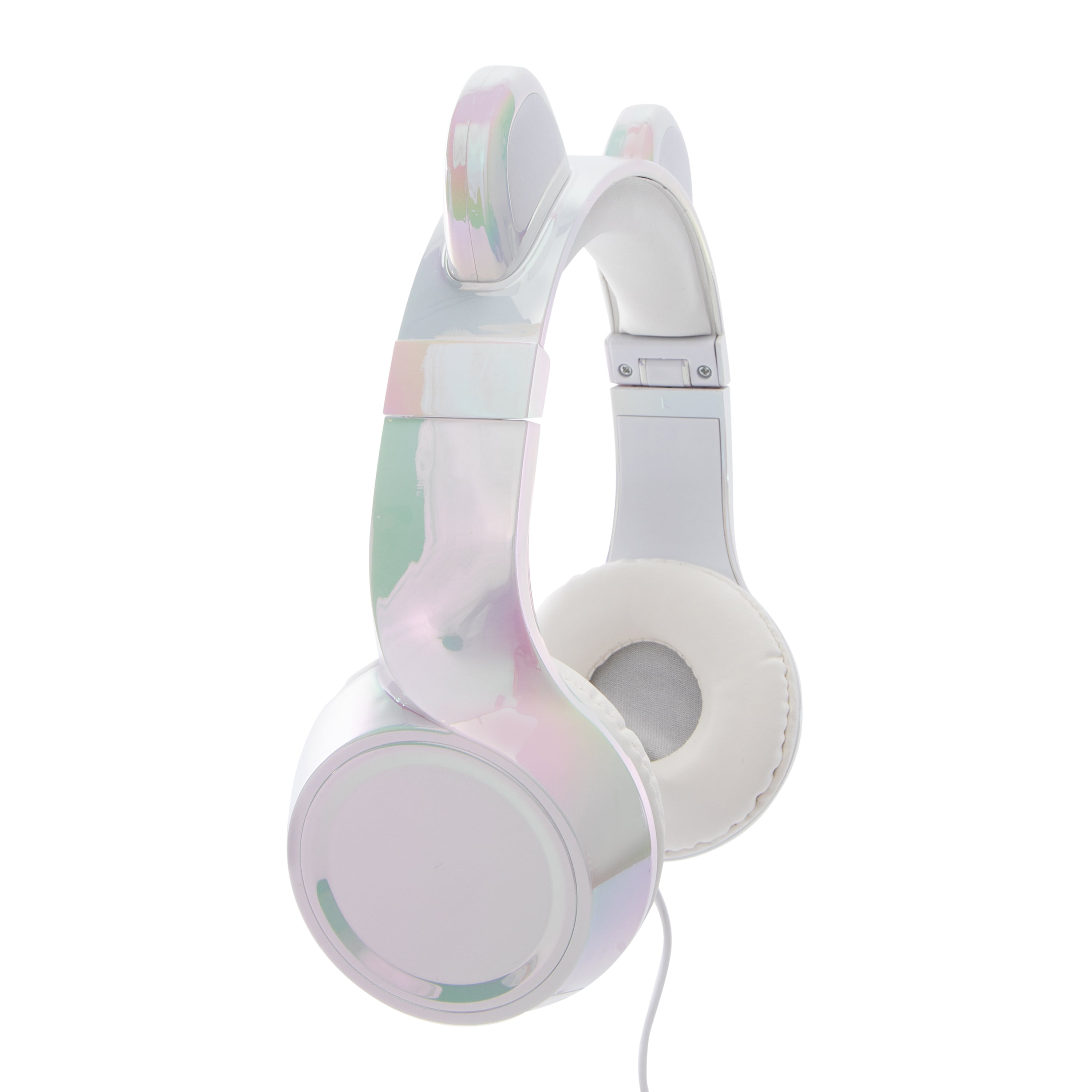 Audifonos de Panda con Orejas LED y Microfono Cableado 3