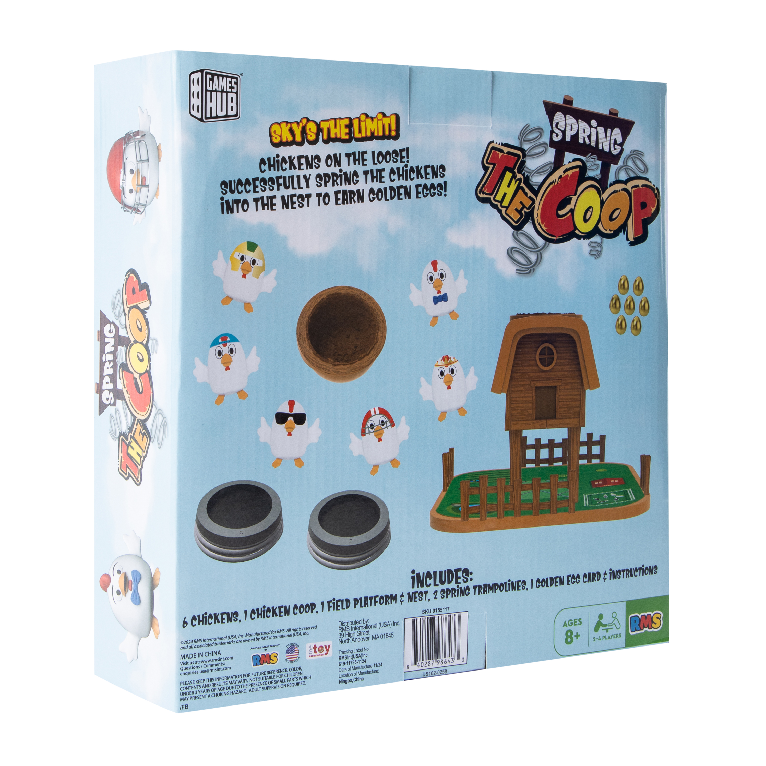 Spring The Coop Game Set