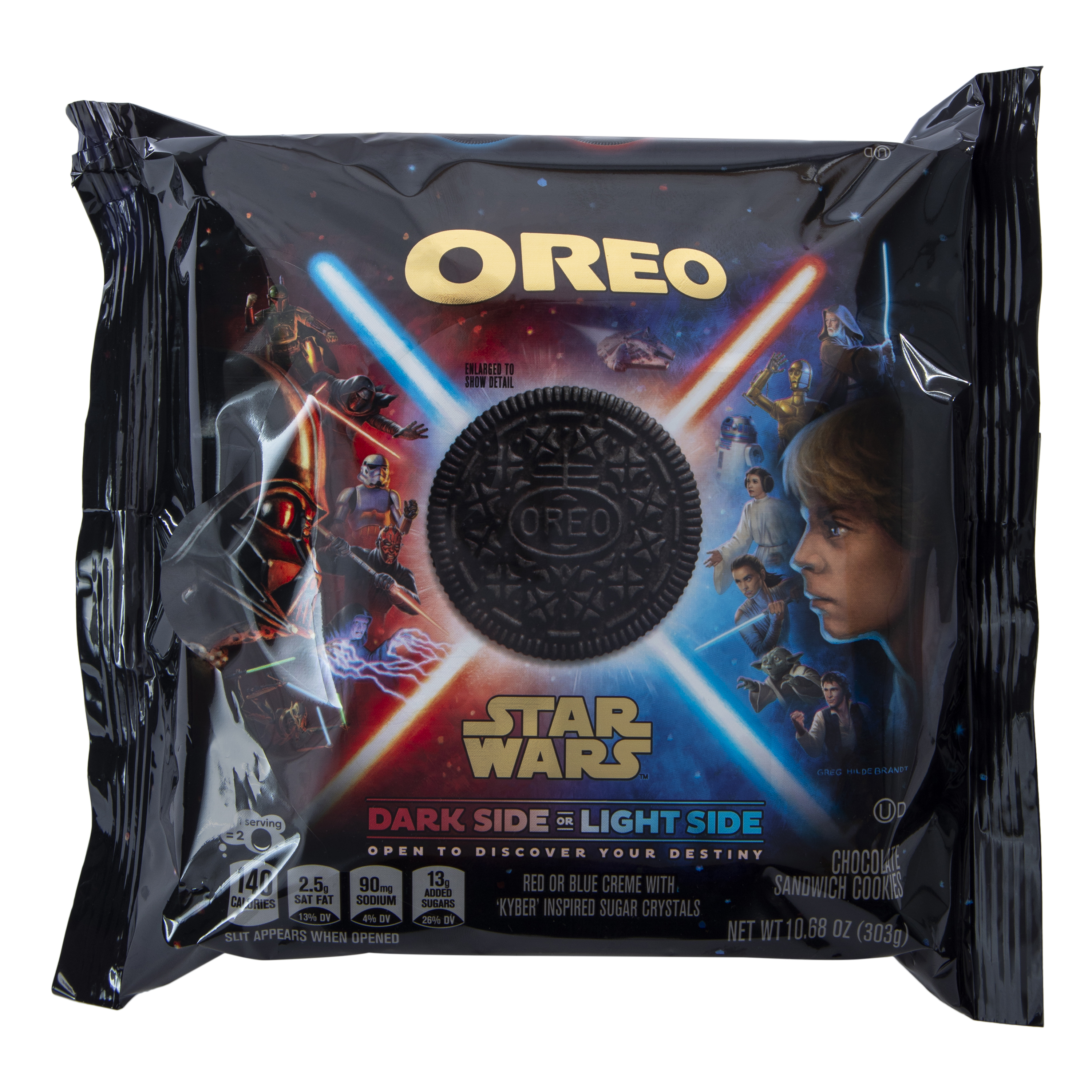 Star Wars Oreo Dark Side Or Light Side Cookies 10.58oz