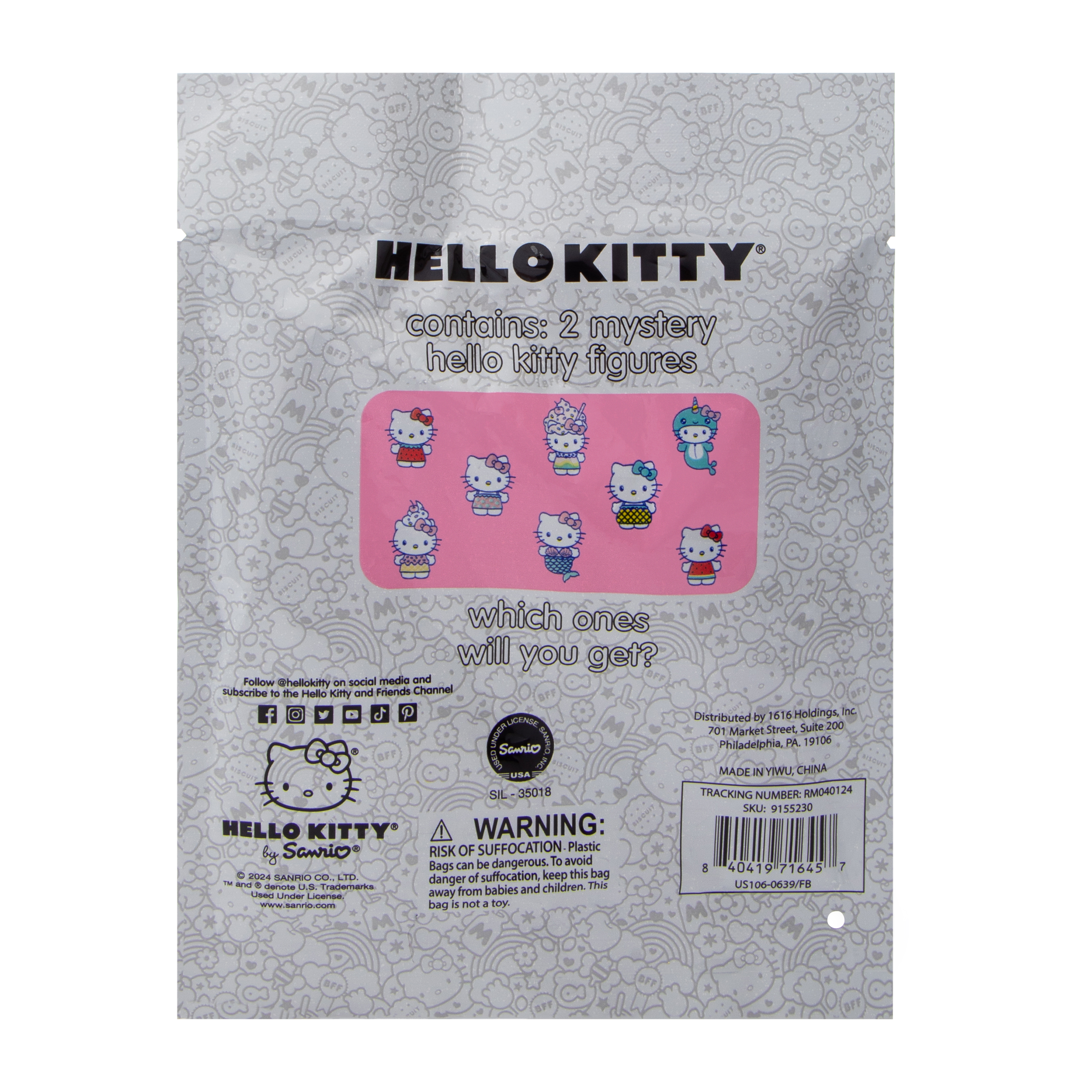 Hello Kitty® Surprise Characters 2-Pack (Styles May Vary)