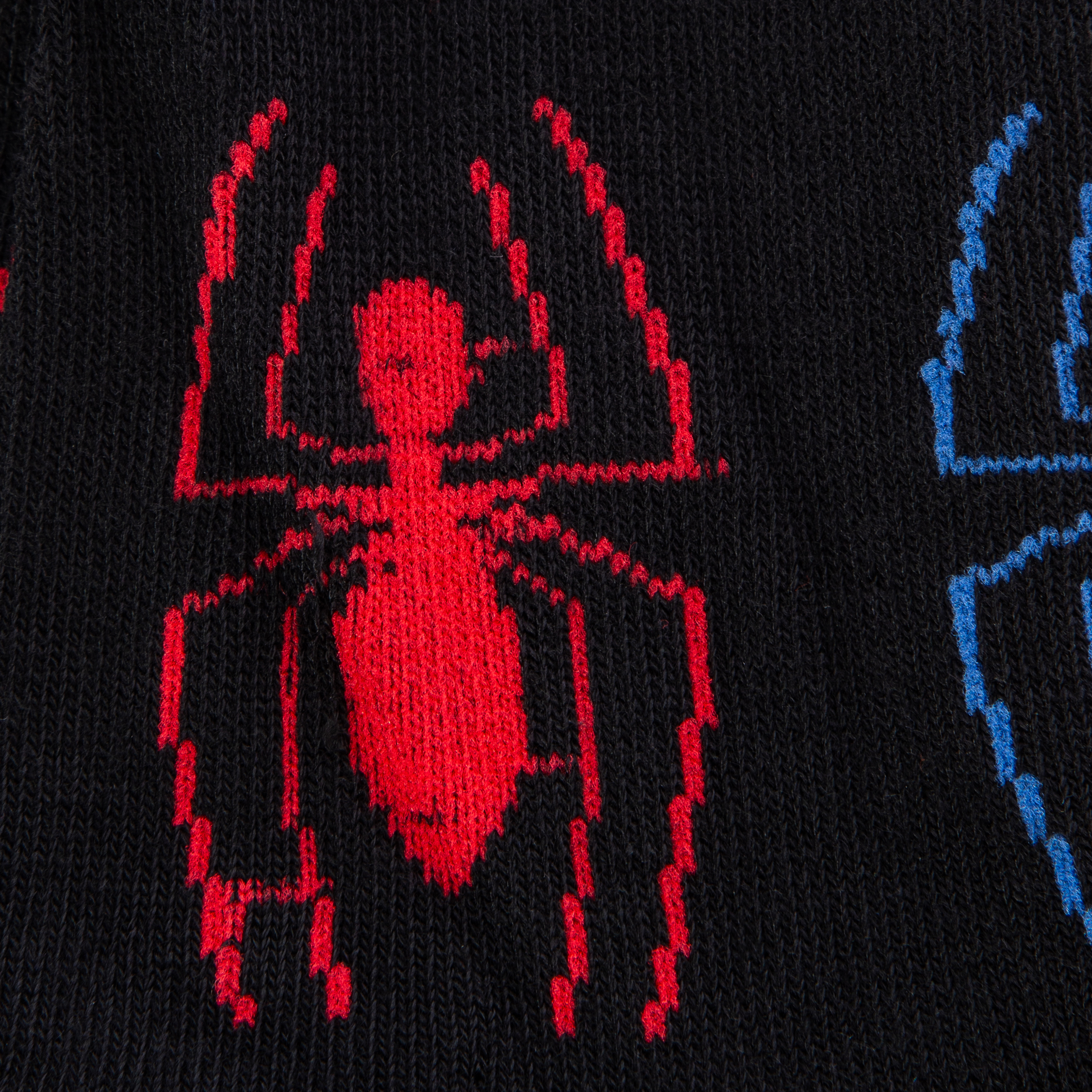Mens Marvel Spider-Man Crew Socks 2-Pairs