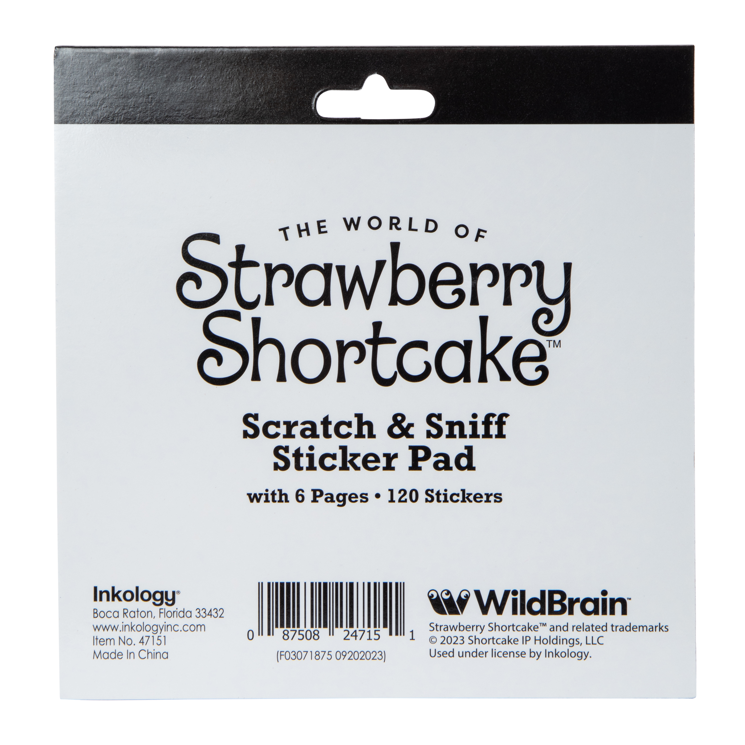 The World Of Strawberry Shortcake™  Scratch & Sniff Sticker Pad 120-Count