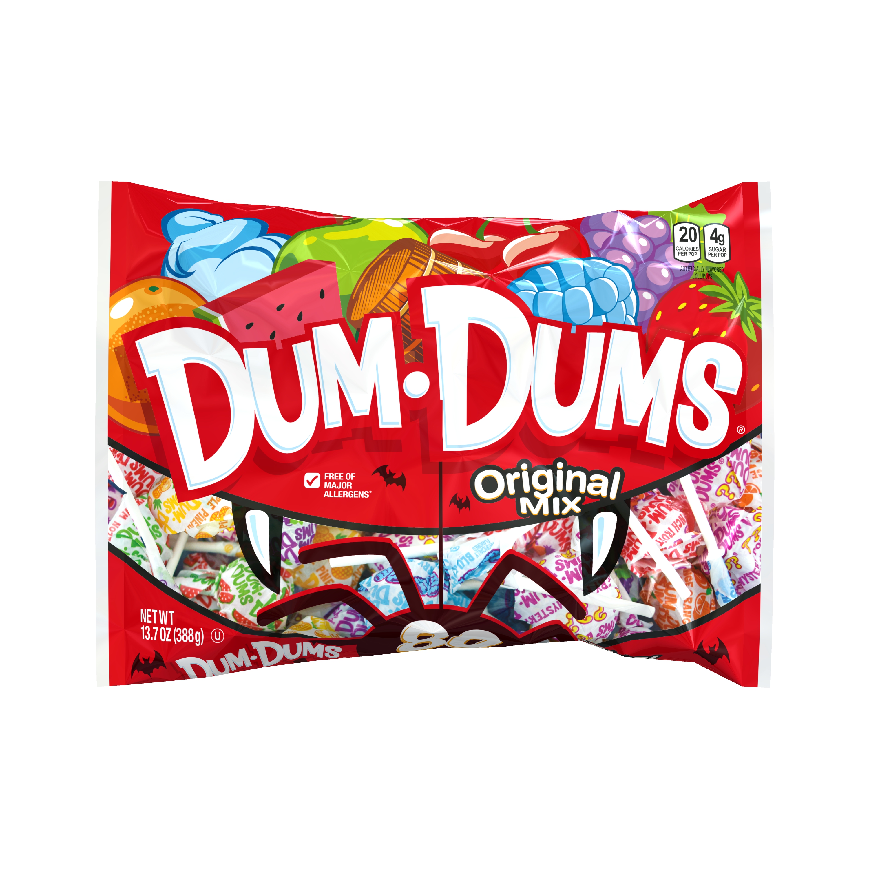 Dum Dums® Lollipops 80-Count - Original Mix