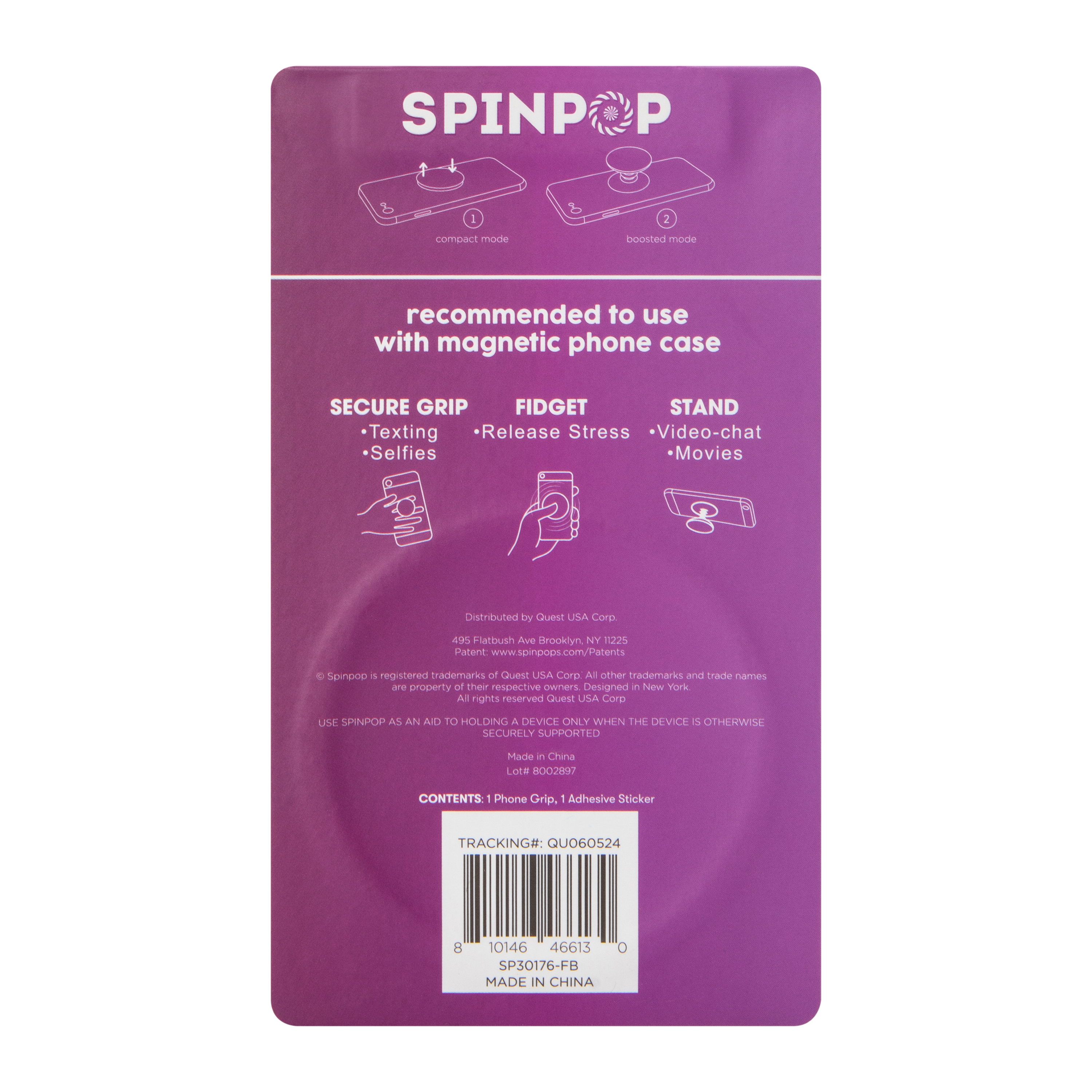 Spinpop Magnetico: El Agarre Perfecto pa tu Celular 6
